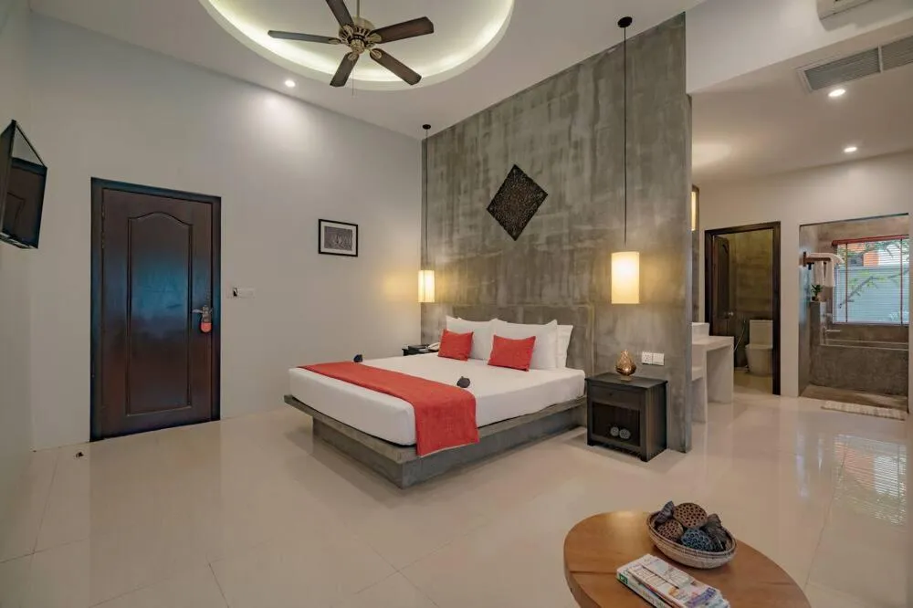 Photo of the whole room, Bed in Grange