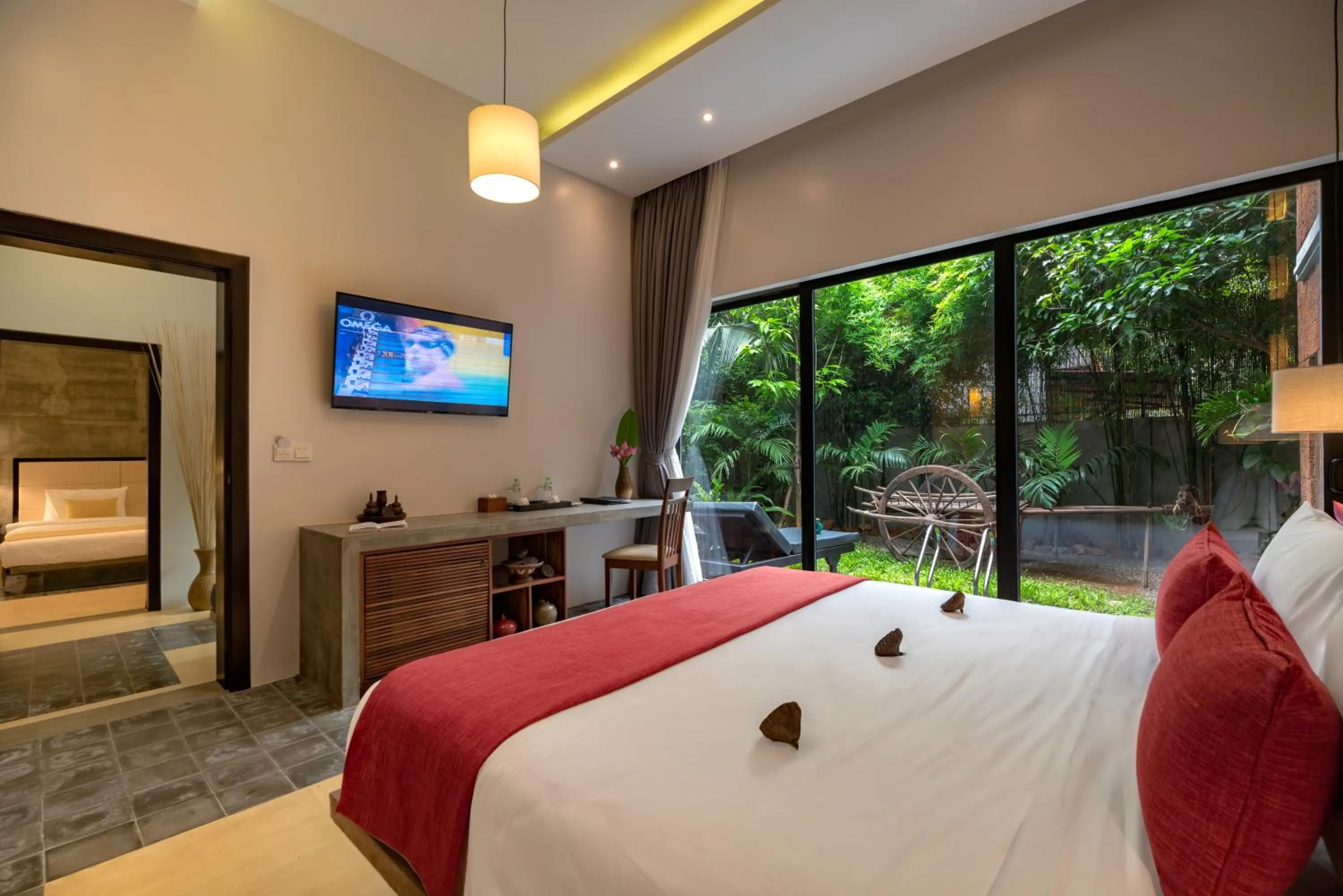 Photo of the whole room, Bed in Grange