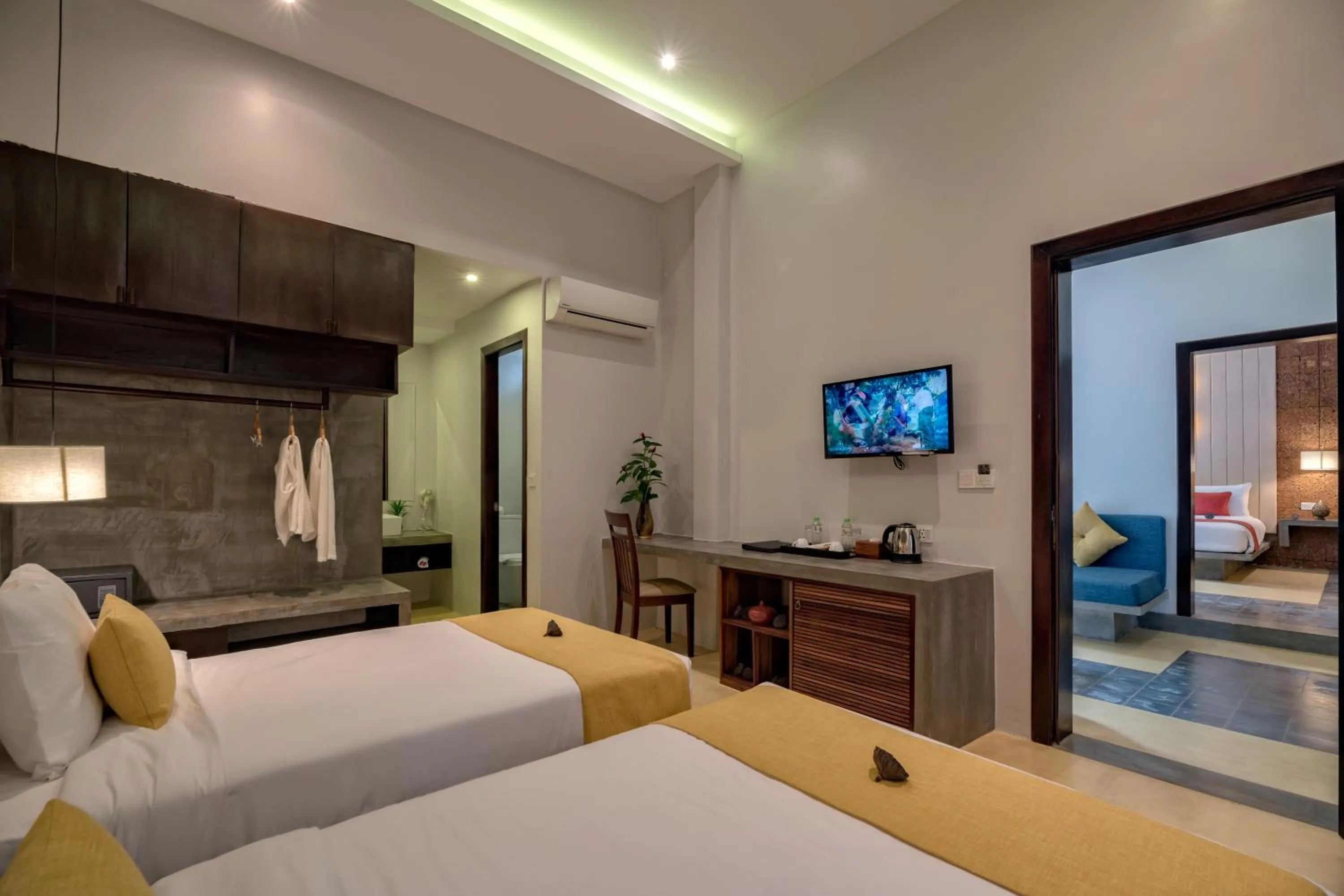 Photo of the whole room, Bed in Grange