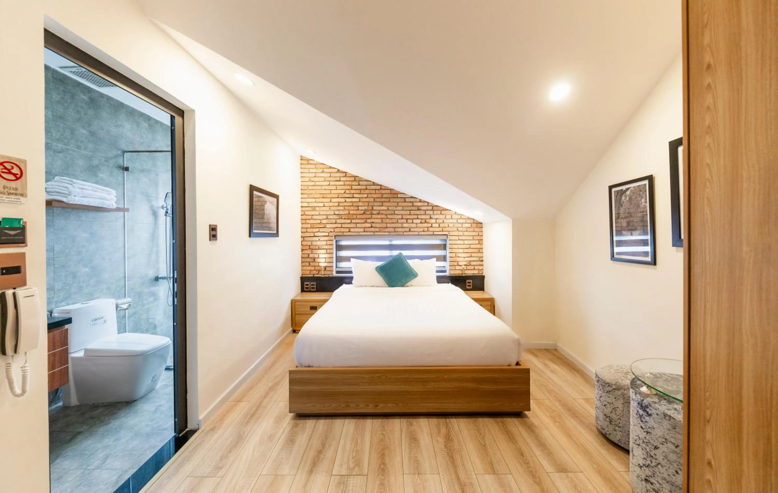 Bed in The Brick Home dalat