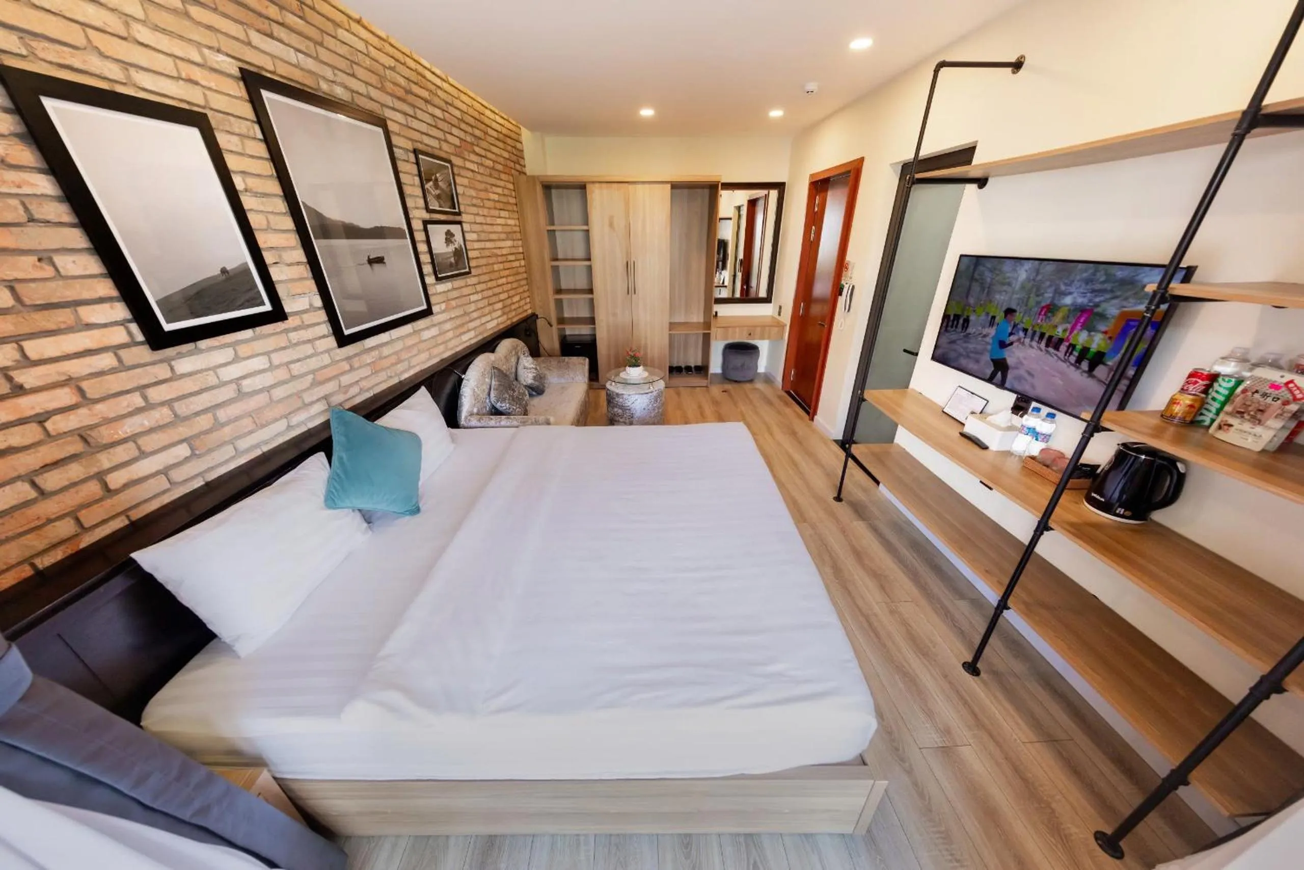 Bedroom, Bed in The Brick Home dalat