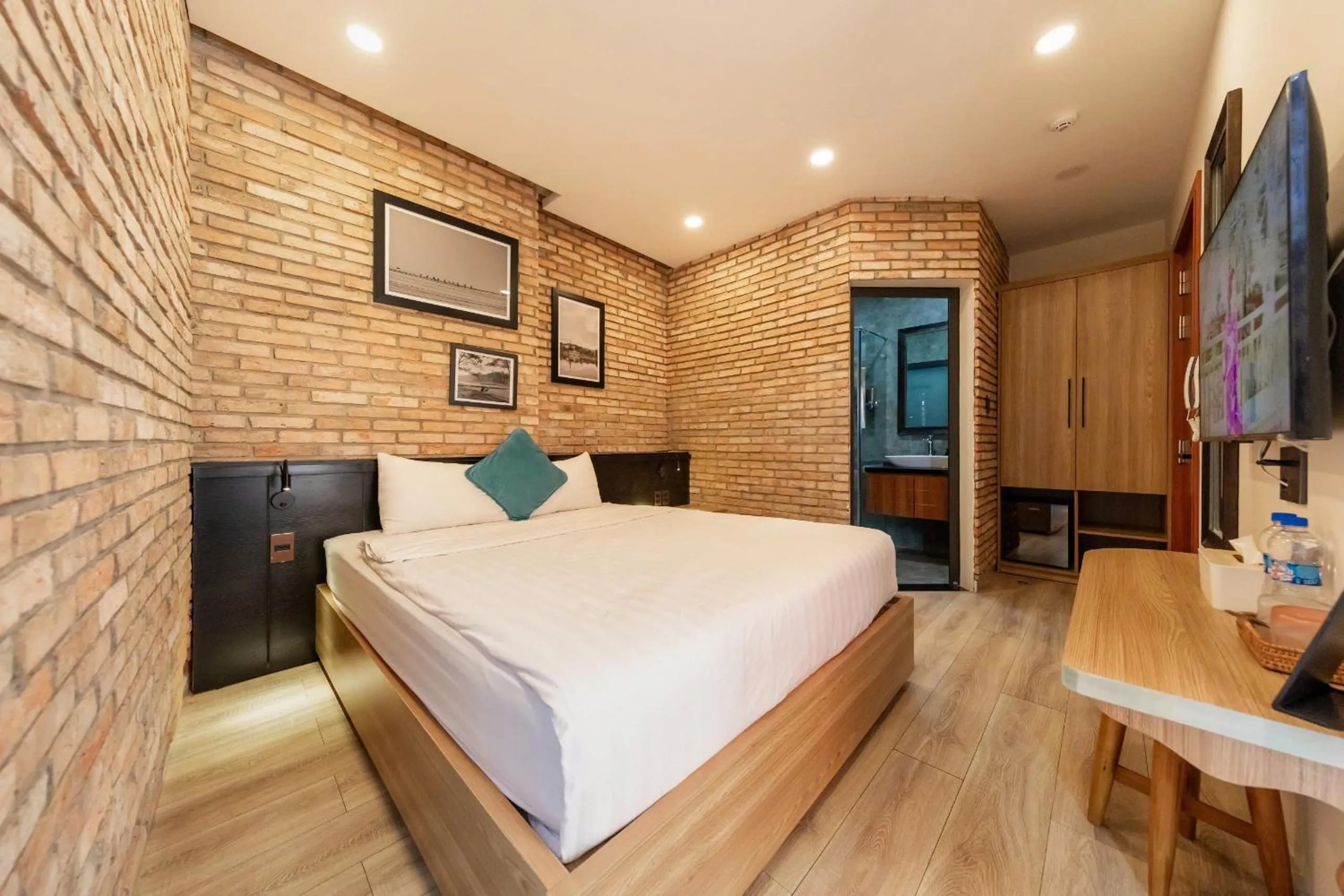 Bedroom, Bed in The Brick Home dalat