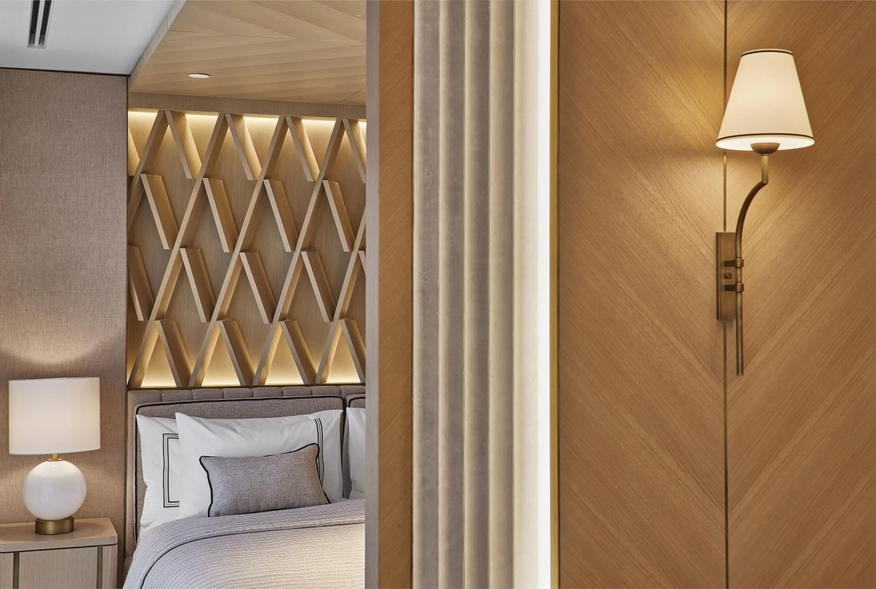 Bed in Vakko Hotel and Residence