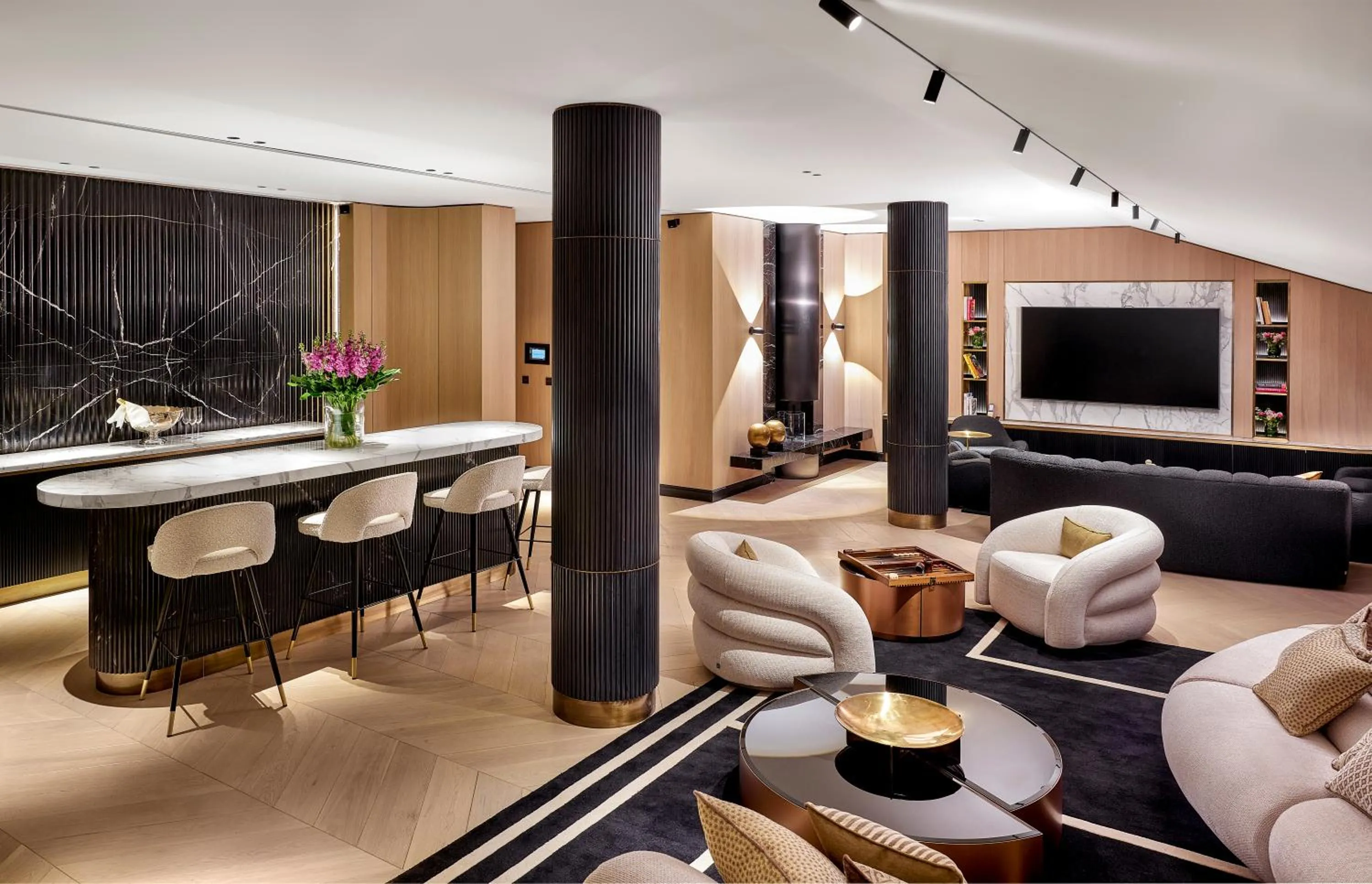 Living room in Vakko Hotel and Residence