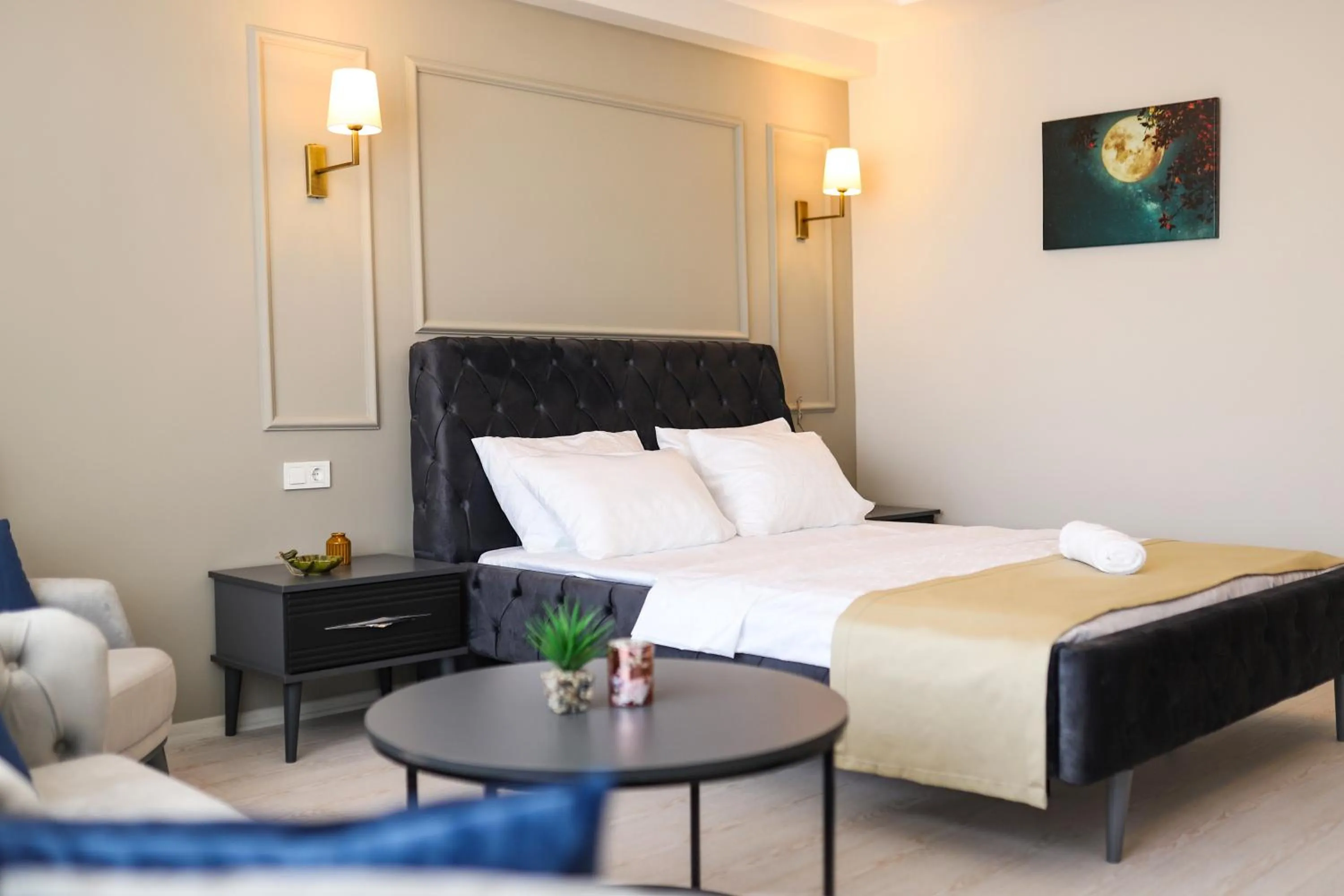 Bed in PETRA HOTEL TUZLA