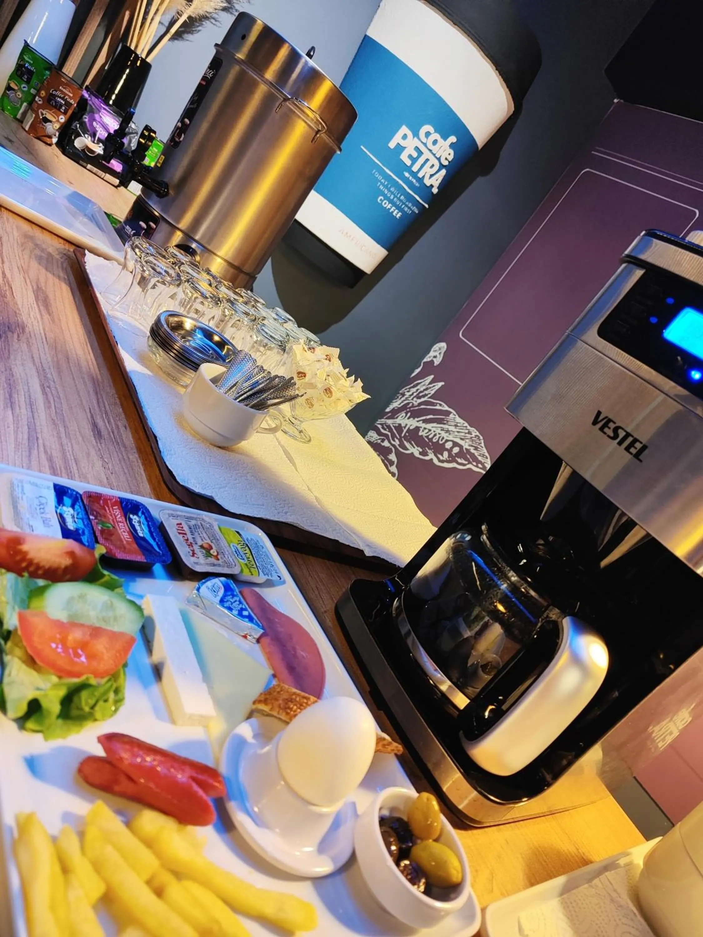 Continental breakfast in PETRA HOTEL TUZLA