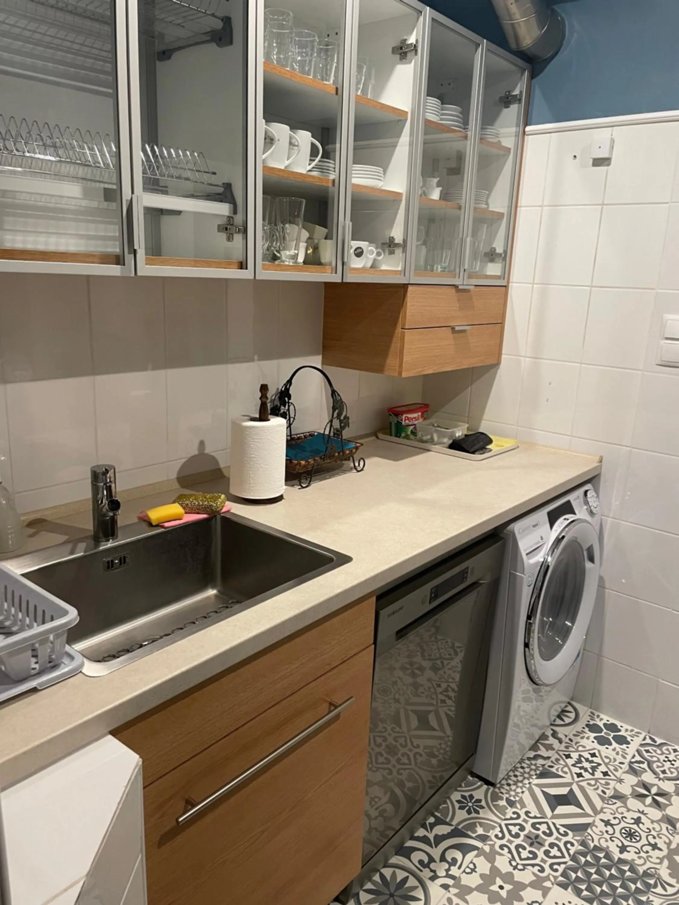 Communal kitchen in Dom Pugetów