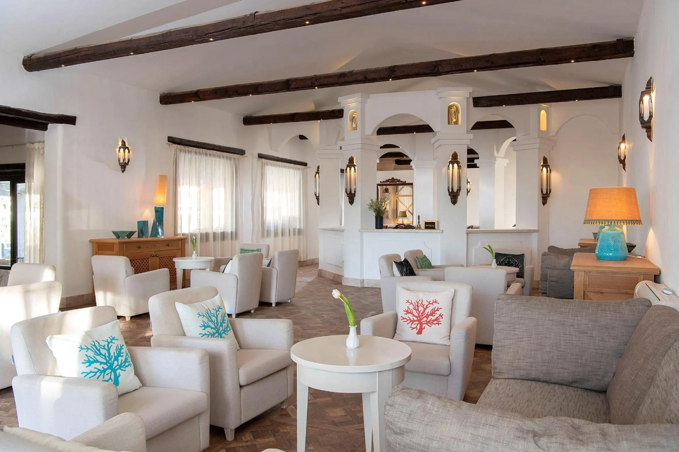 Lobby or reception in Villa Cavalieri Country Hotel