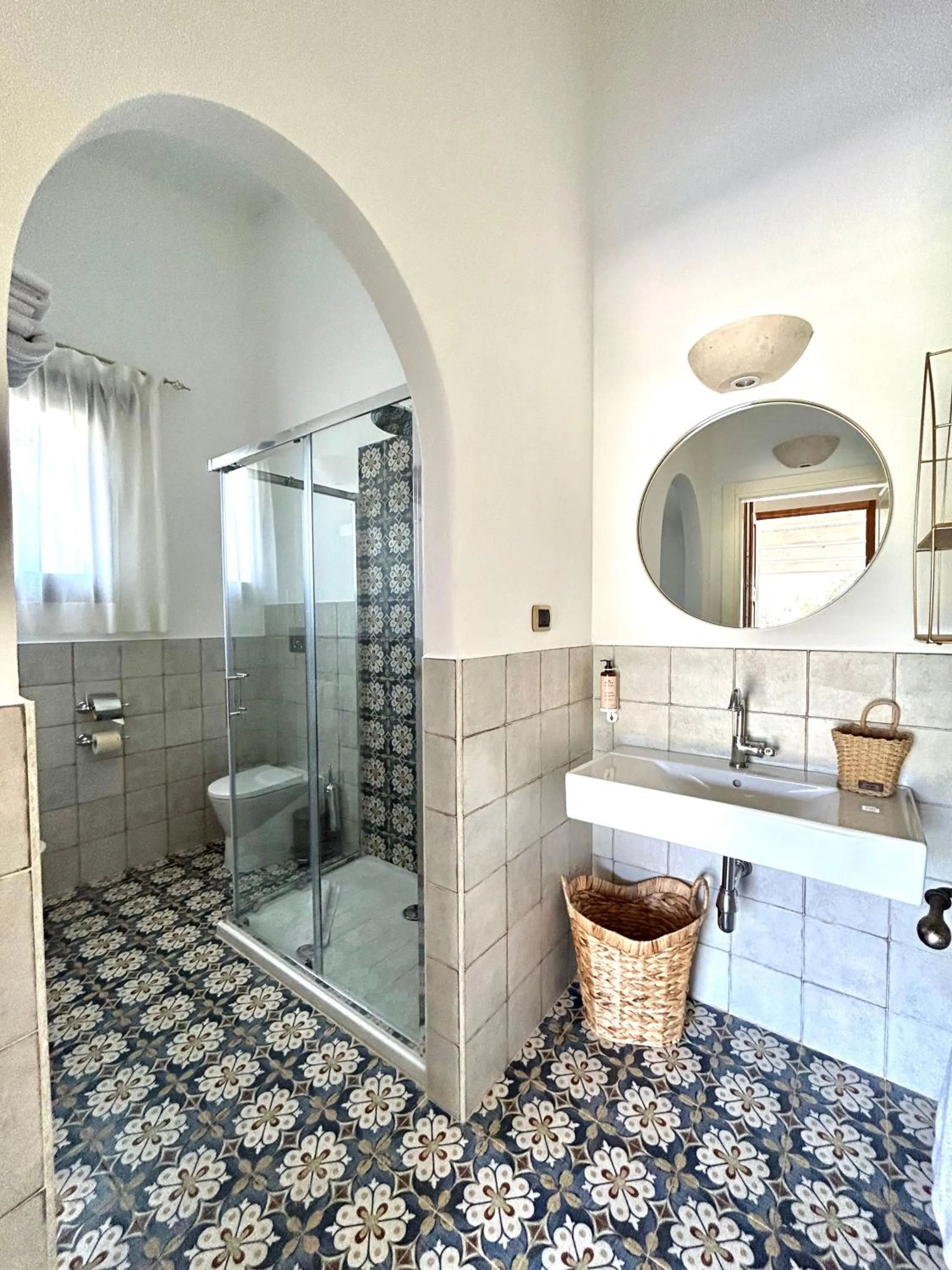 Shower in Villa Cavalieri Country Hotel