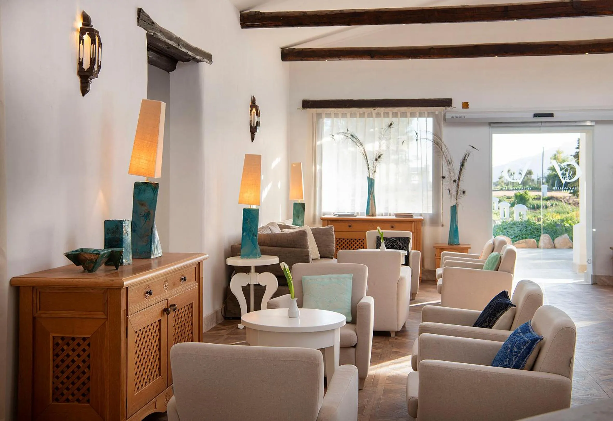 Lobby or reception in Villa Cavalieri Country Hotel