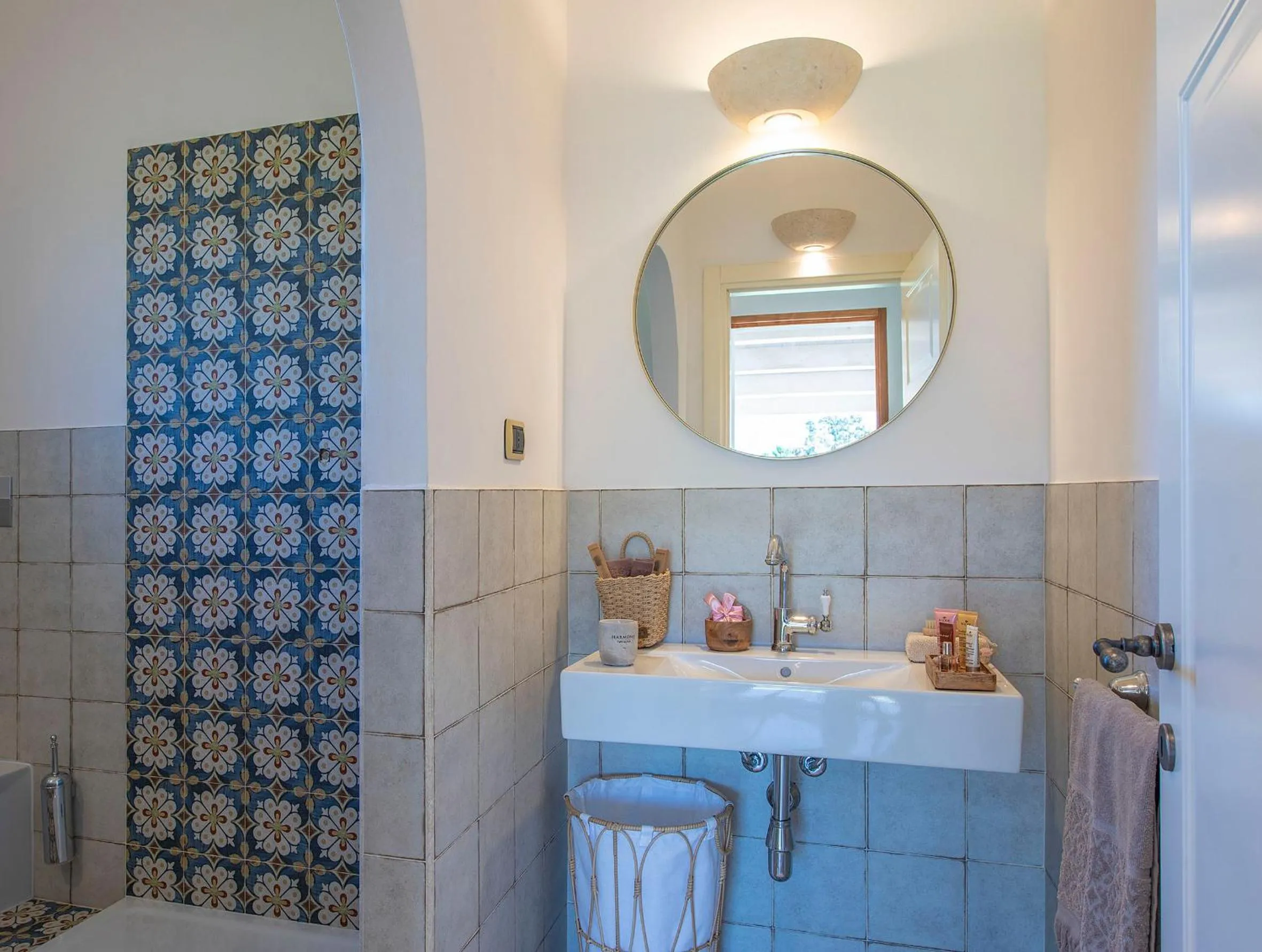 Shower in Villa Cavalieri Country Hotel