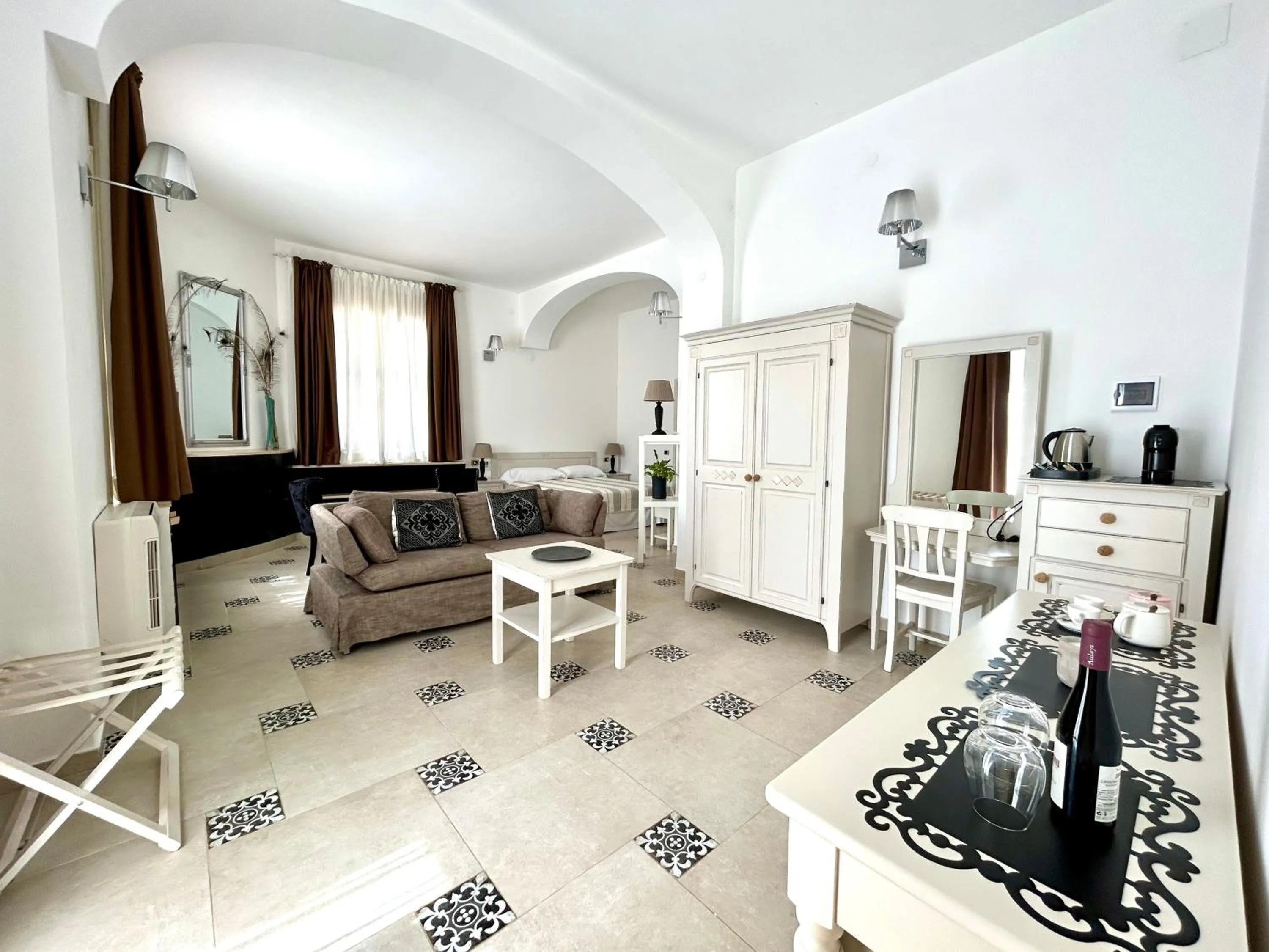 Living room in Villa Cavalieri Country Hotel