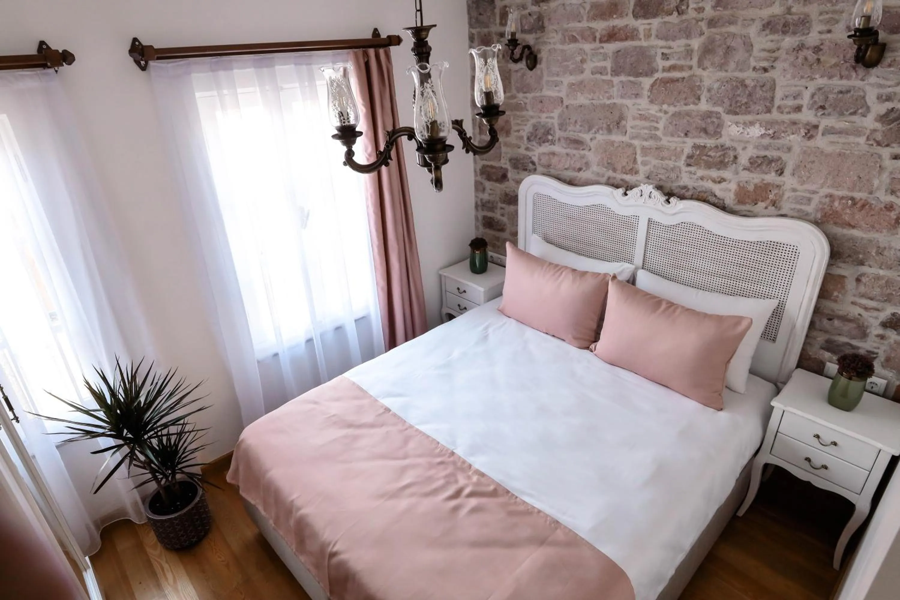 Bed in Barıs Otel Cunda