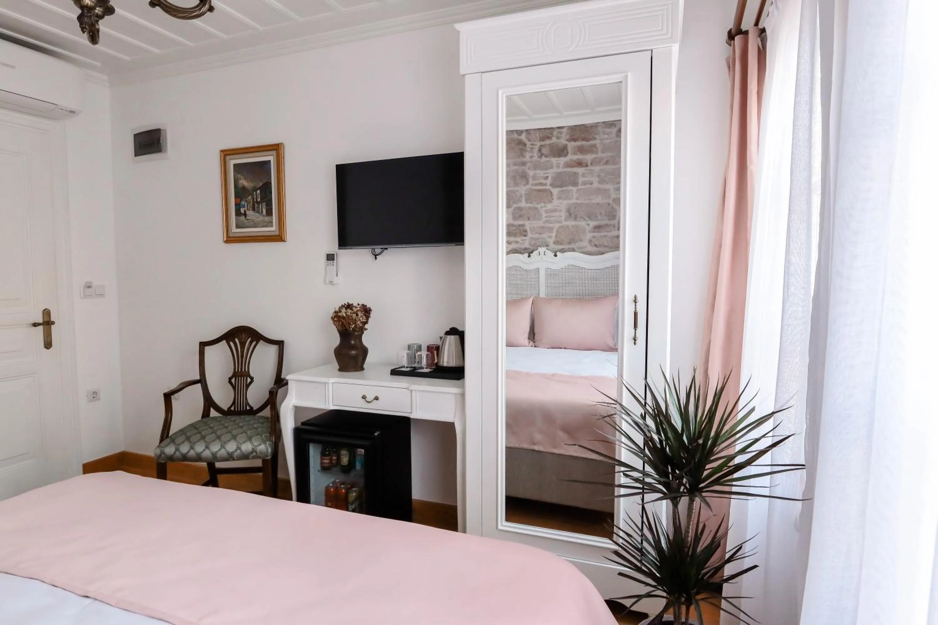 Bed in Barıs Otel Cunda