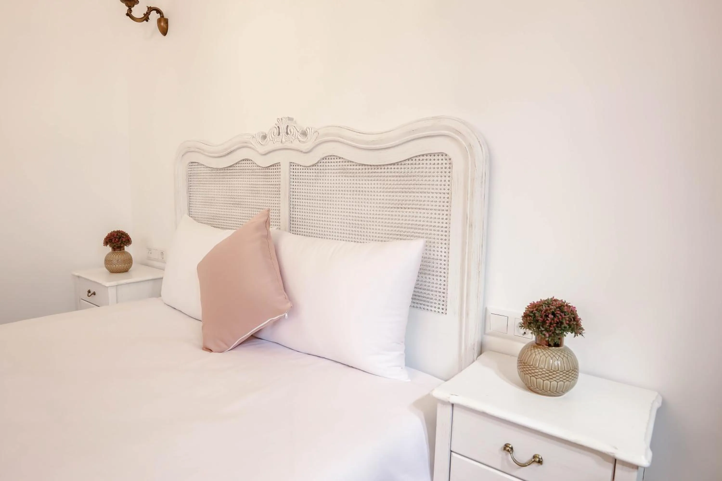 Bed in Barıs Otel Cunda