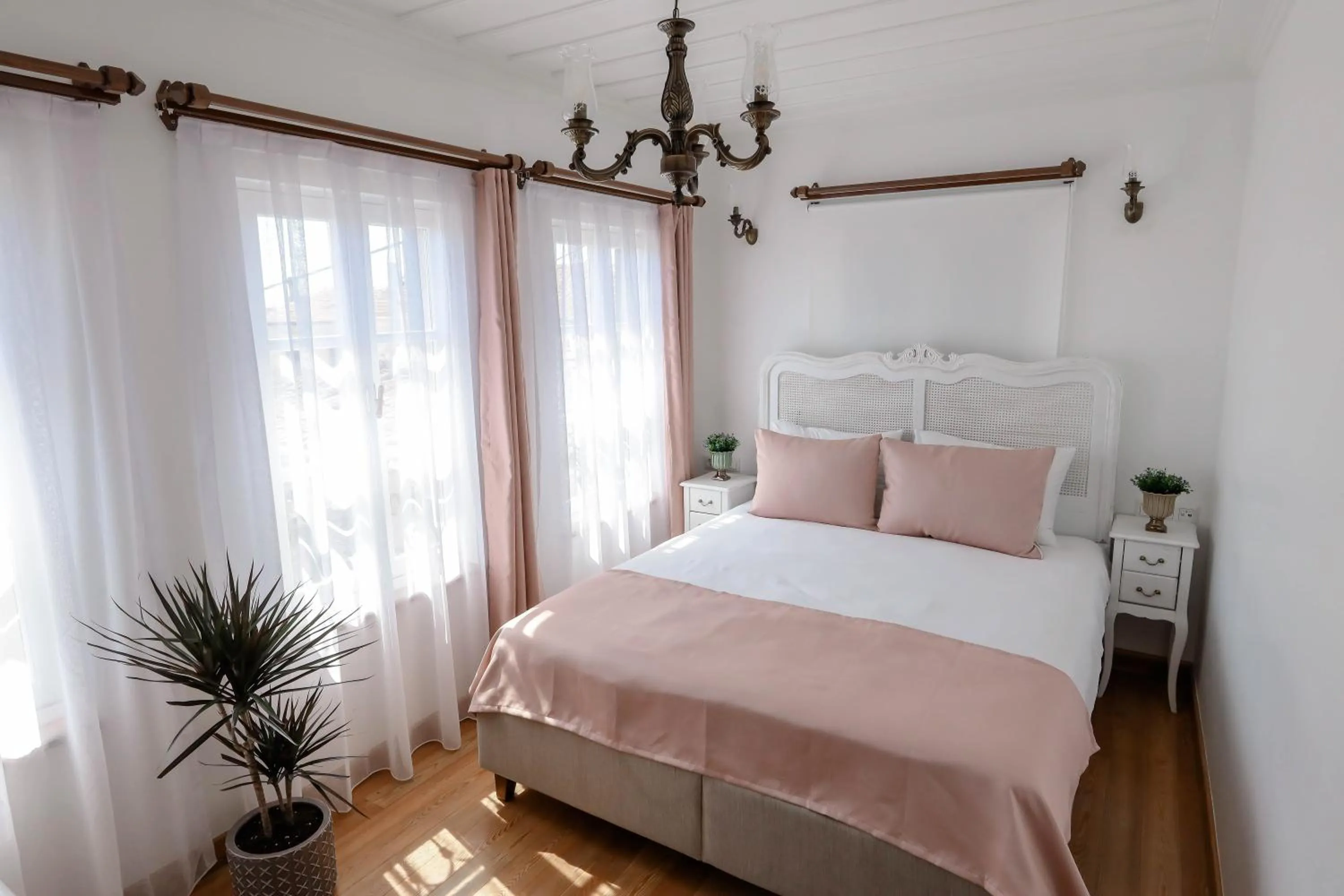 Bed in Barıs Otel Cunda