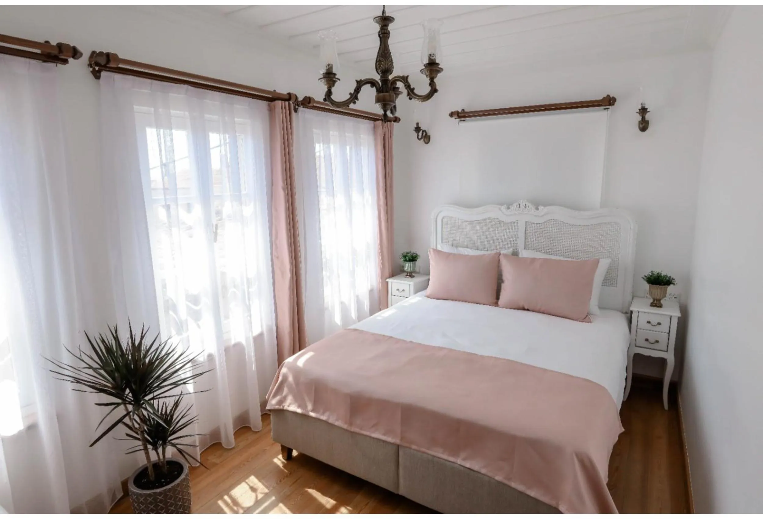 Bed in Barıs Otel Cunda