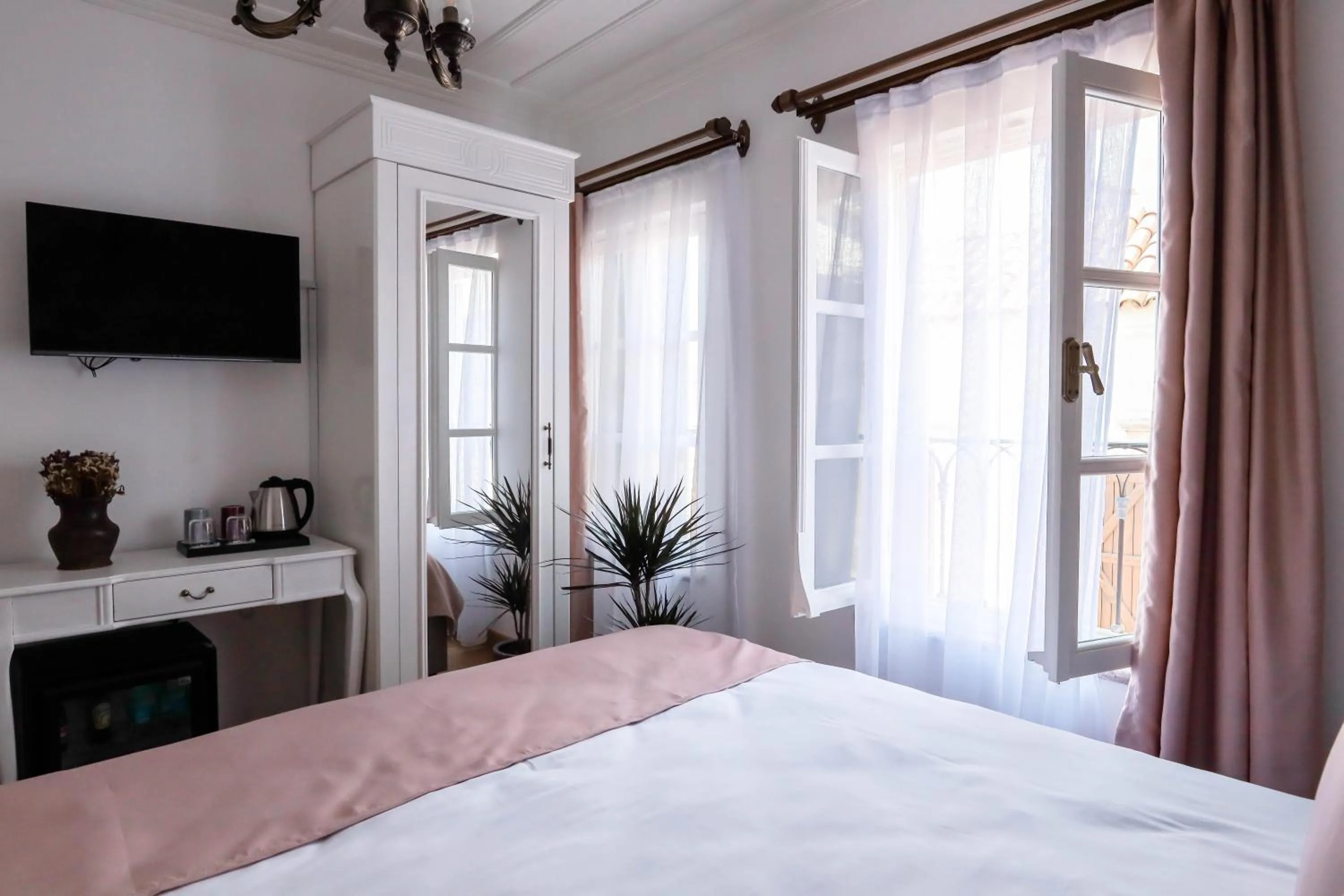 Bed in Barıs Otel Cunda