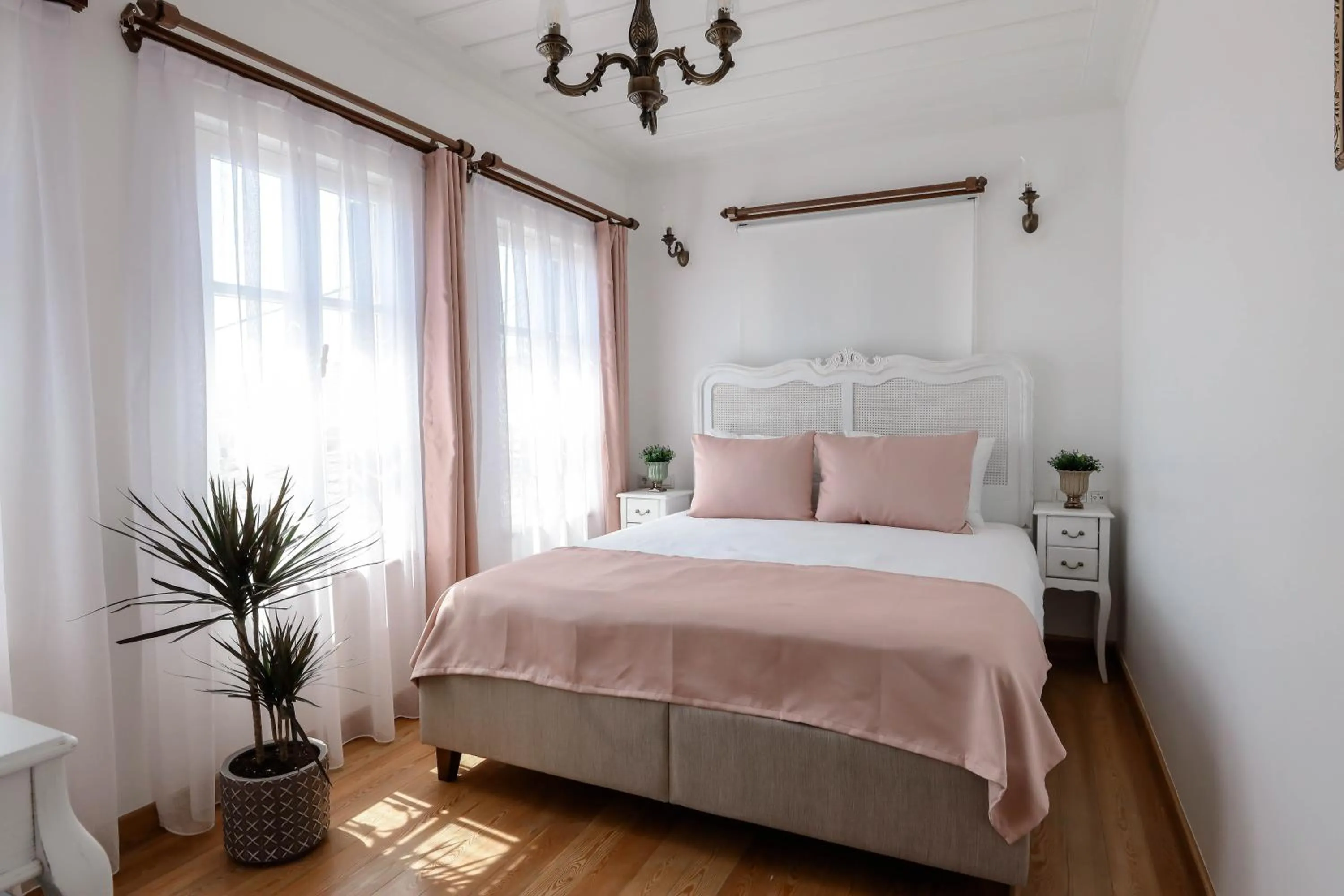 Bed in Barıs Otel Cunda