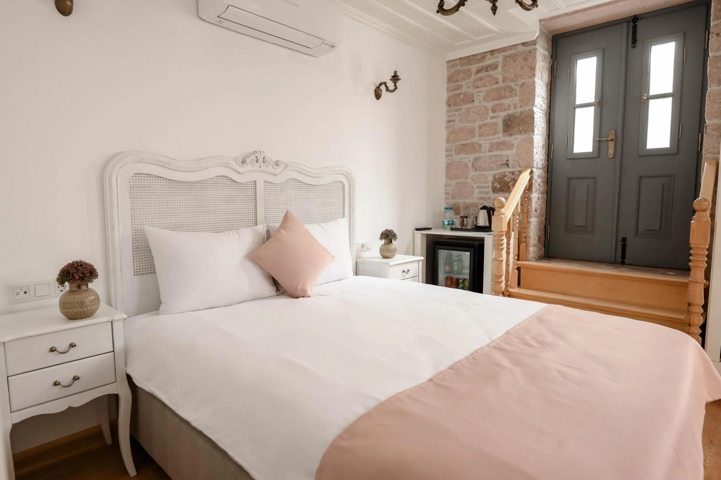 Bed in Barıs Otel Cunda