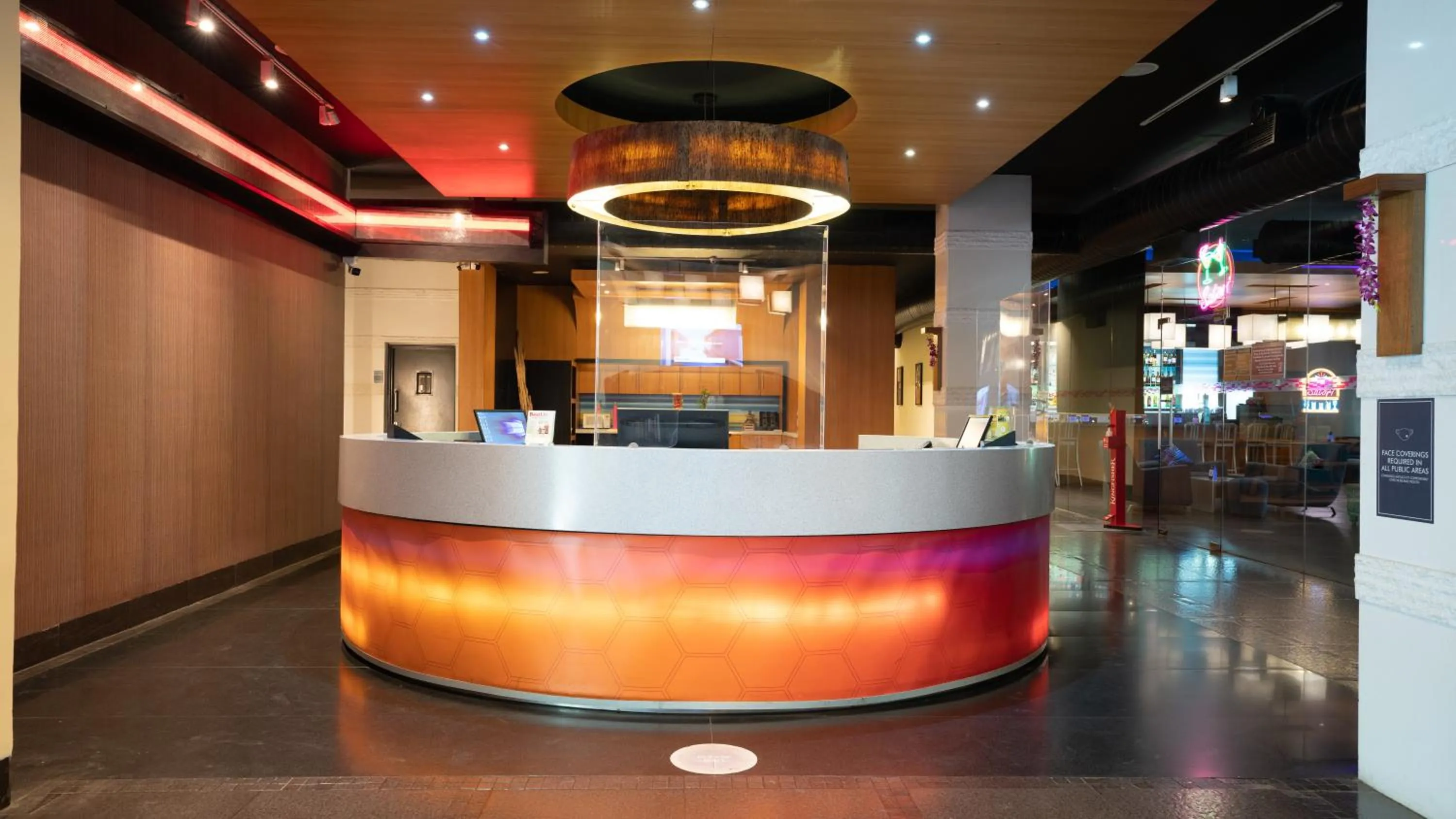 Lobby or reception in Hotel Halez