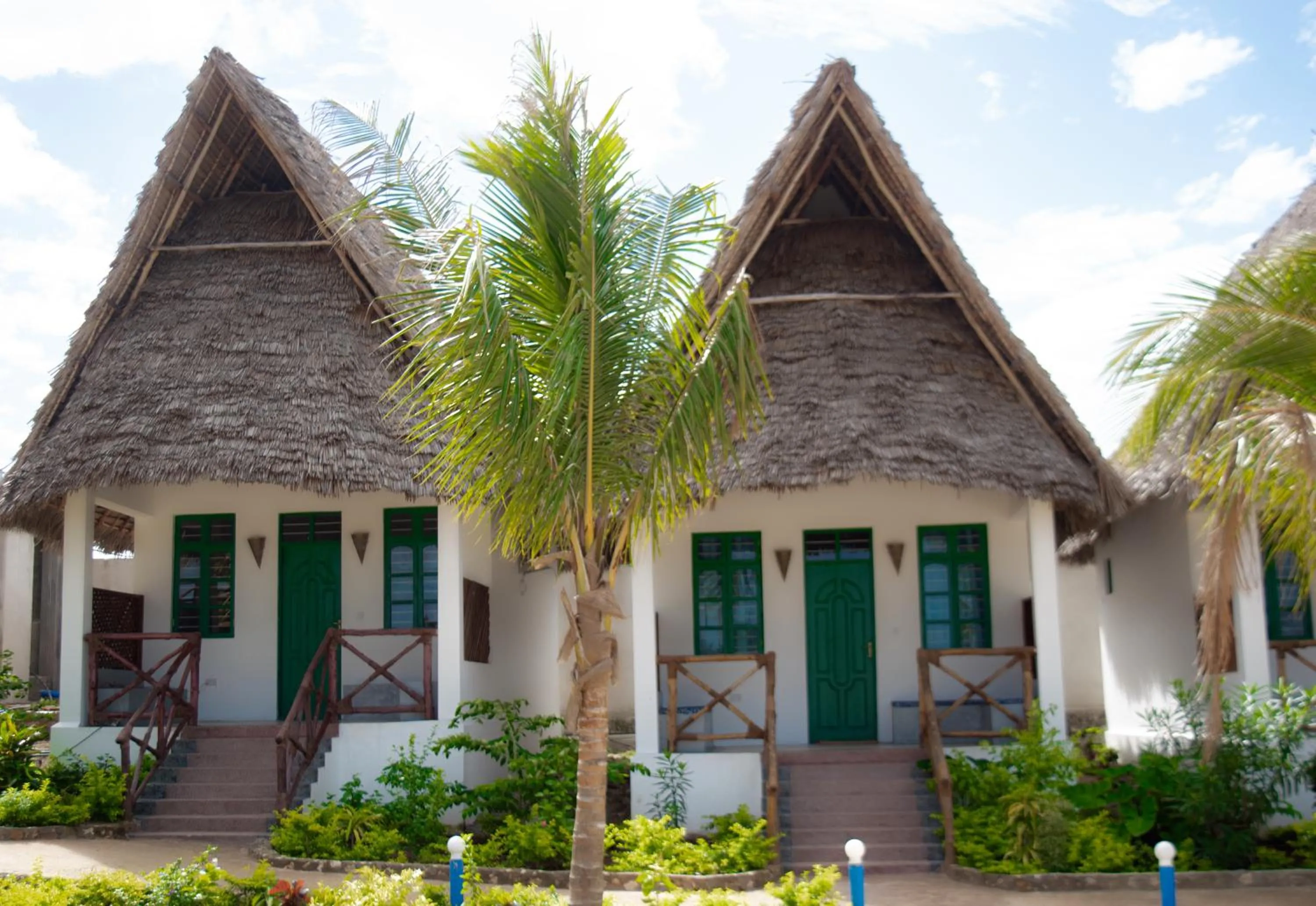 Garden view in Jabali Bungalows Lodge