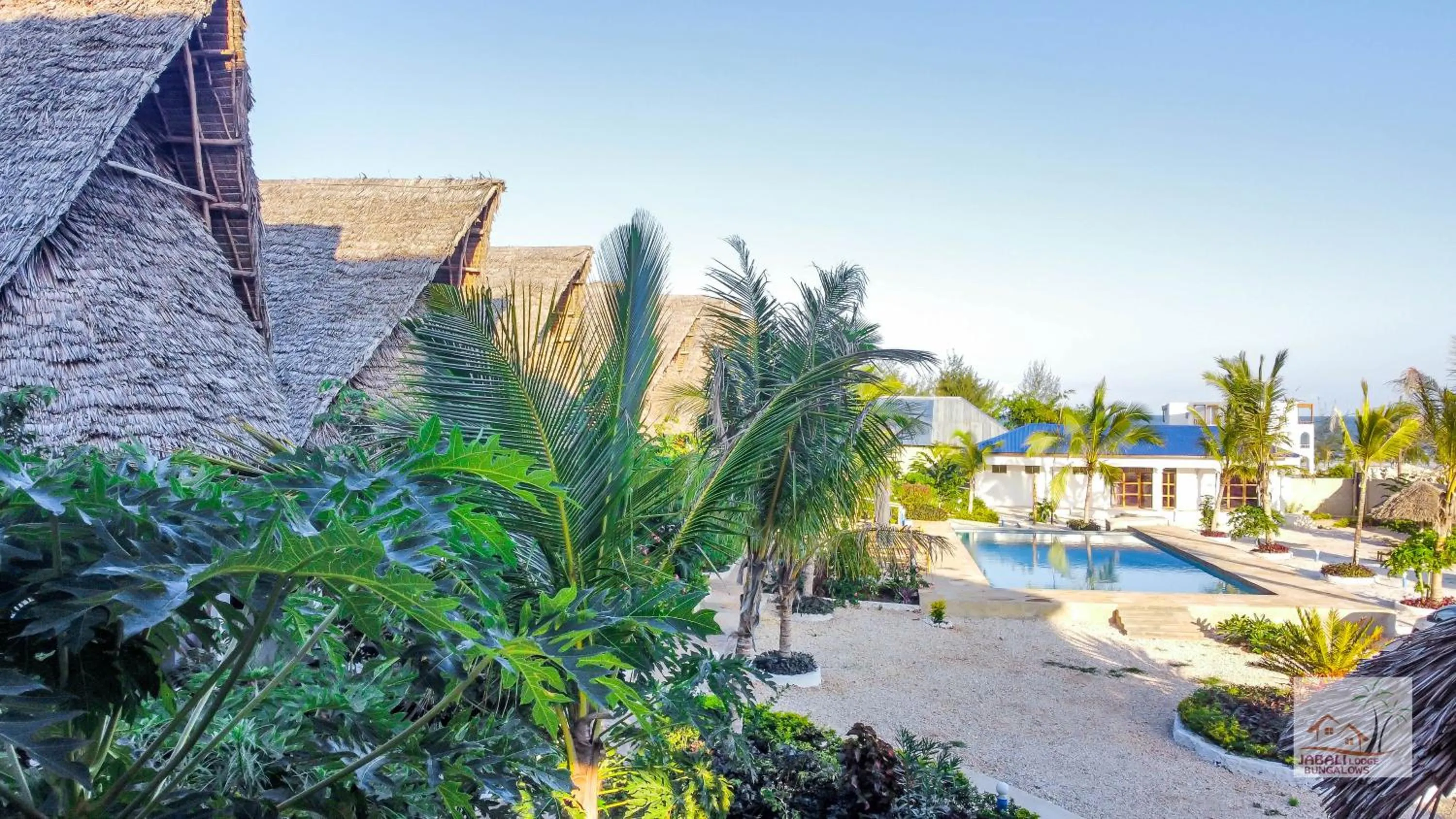 Garden view in Jabali Bungalows Lodge