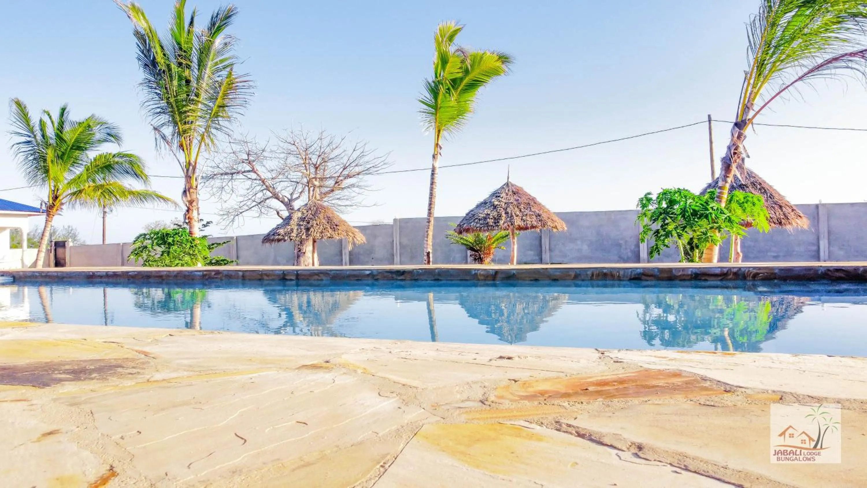 Swimming pool in Jabali Bungalows Lodge