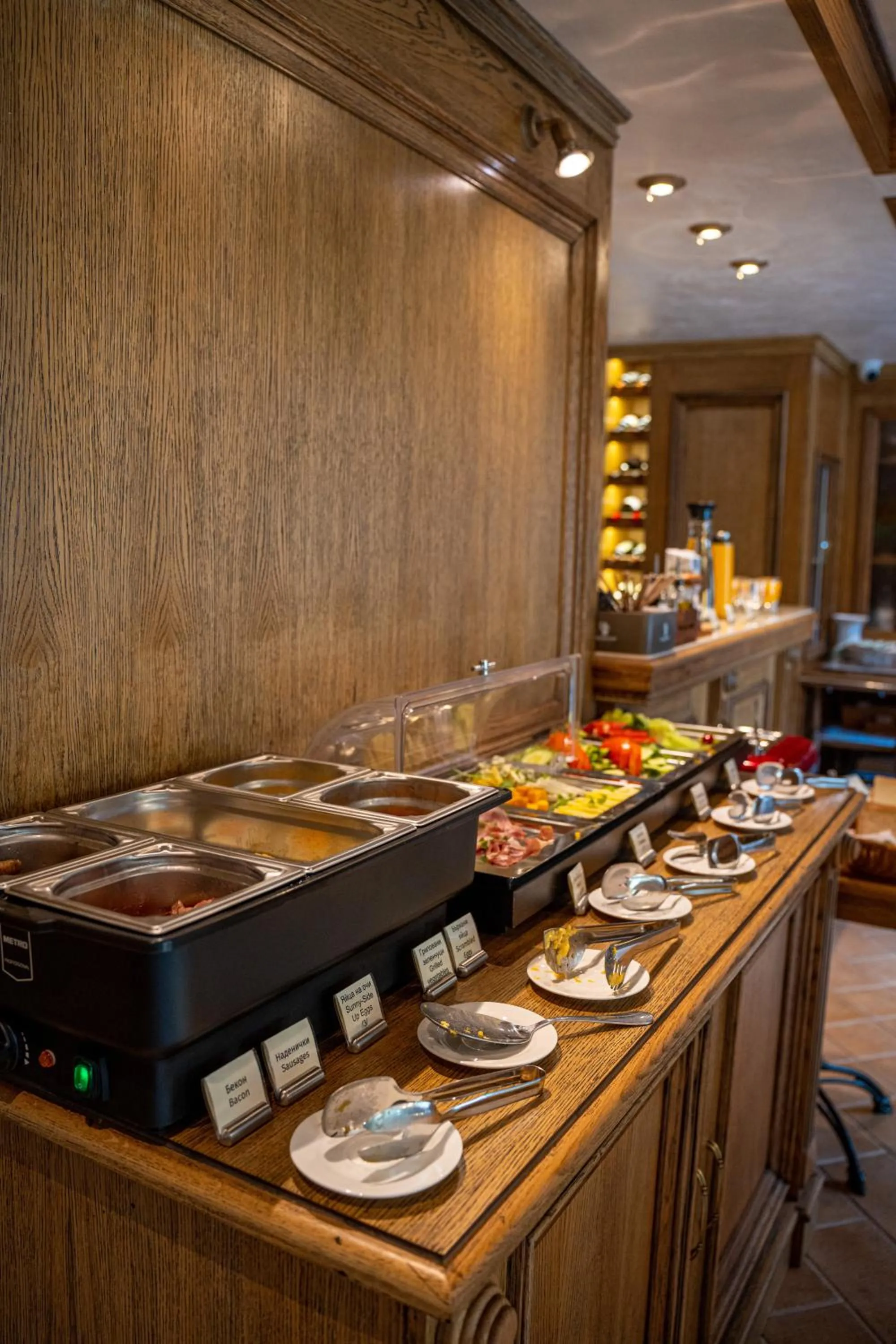 Buffet breakfast in Villa Flavia Heritage Boutique Hotel