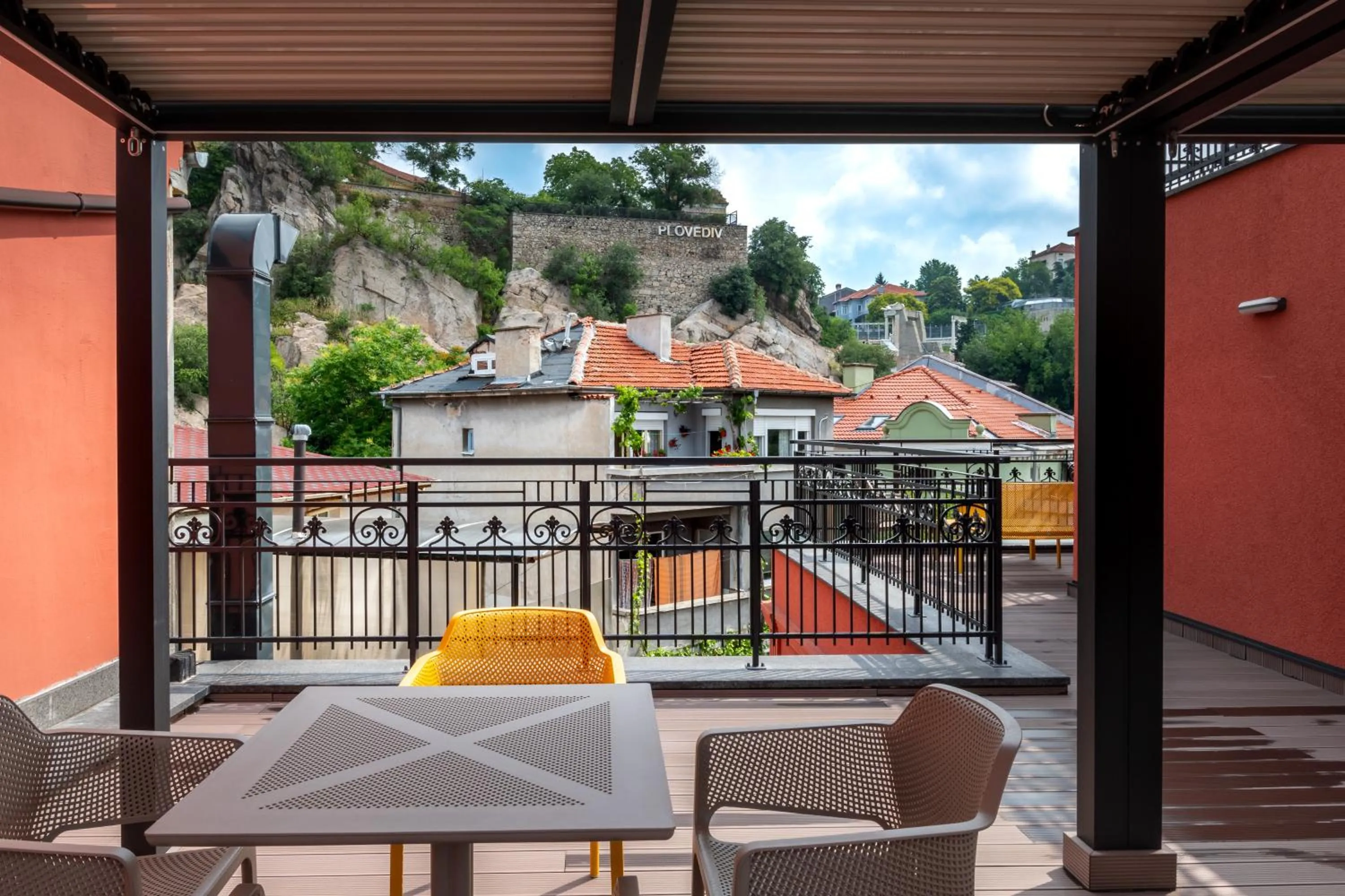 Balcony/Terrace in Villa Flavia Heritage Boutique Hotel