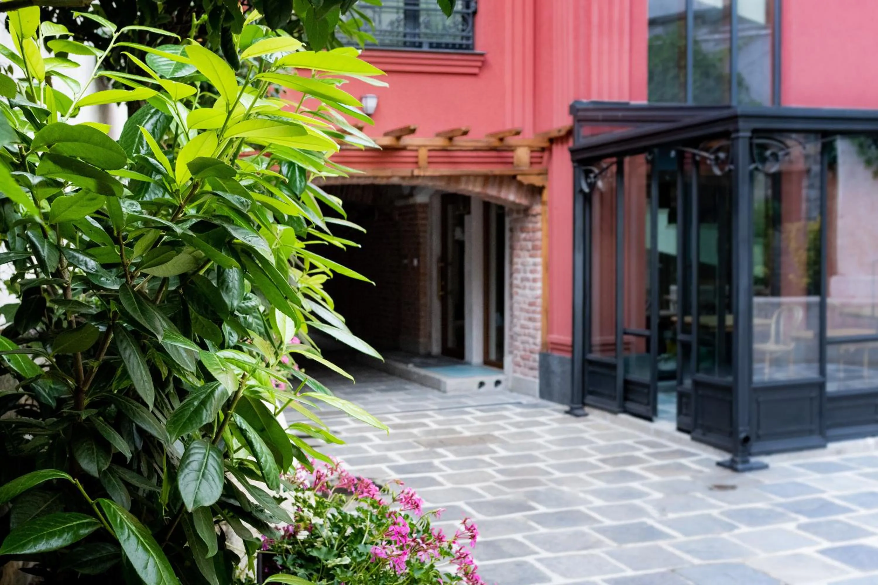 Patio in Villa Flavia Heritage Boutique Hotel