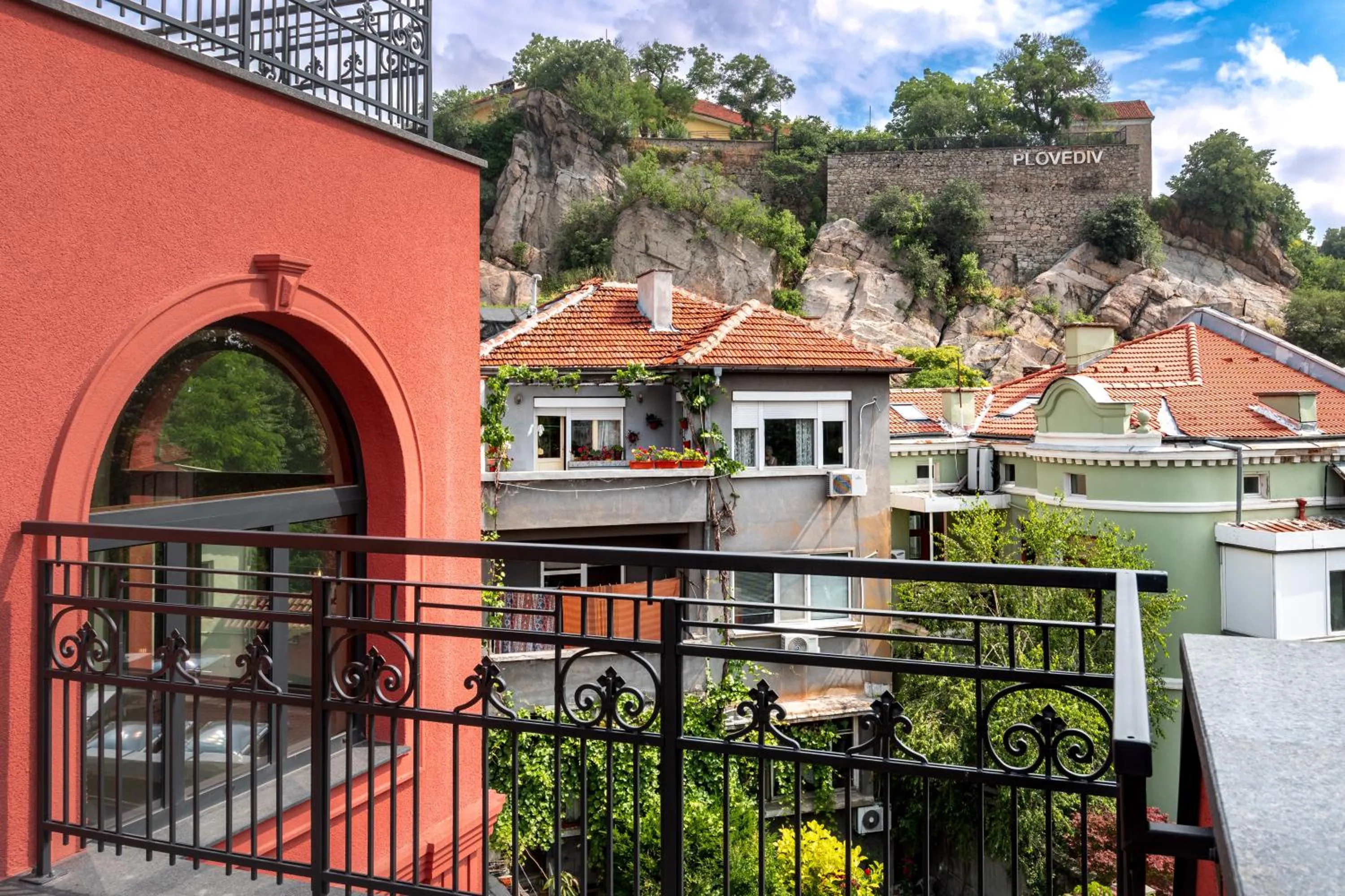 Balcony/Terrace in Villa Flavia Heritage Boutique Hotel