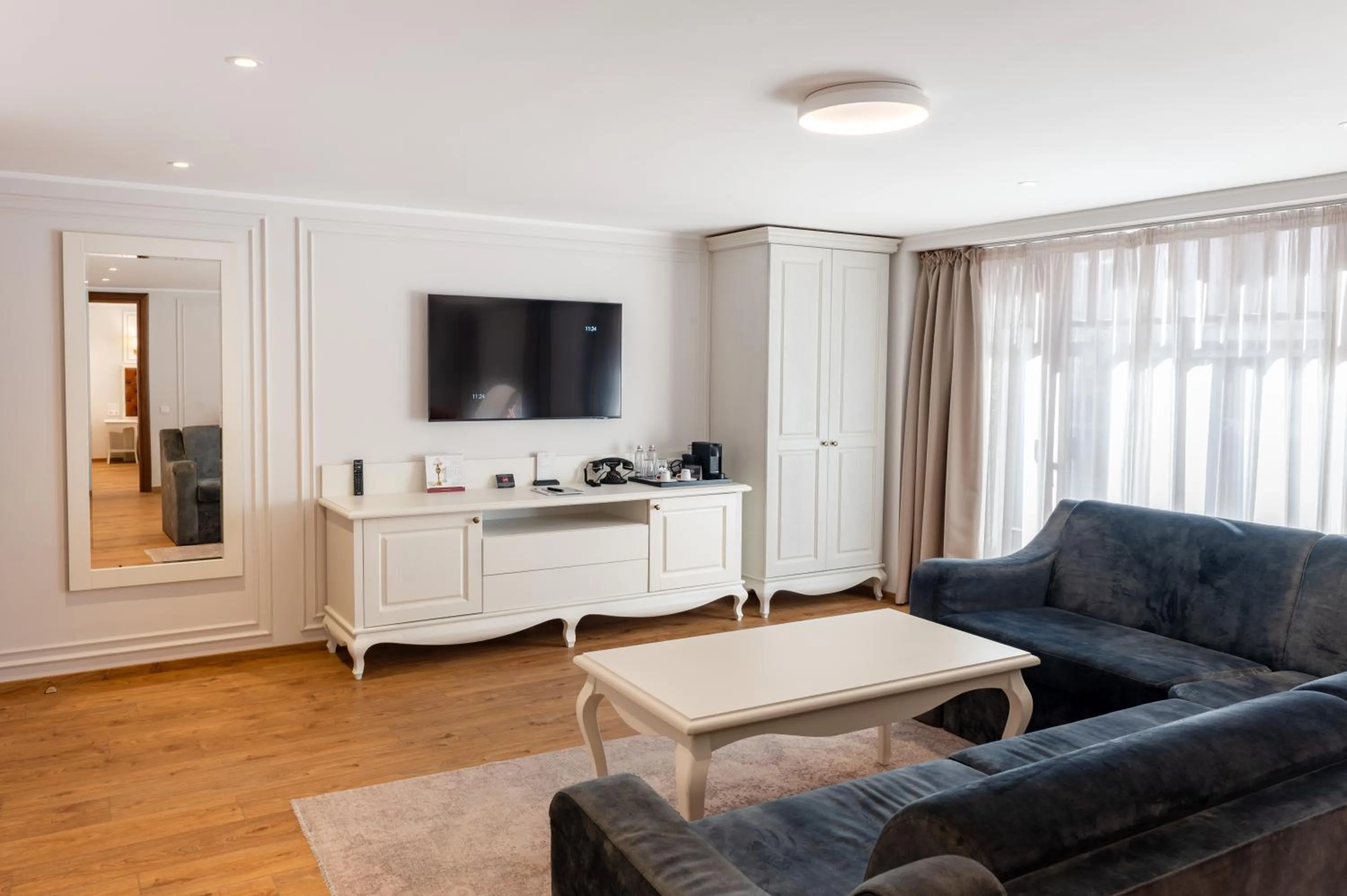 Living room in Villa Flavia Heritage Boutique Hotel