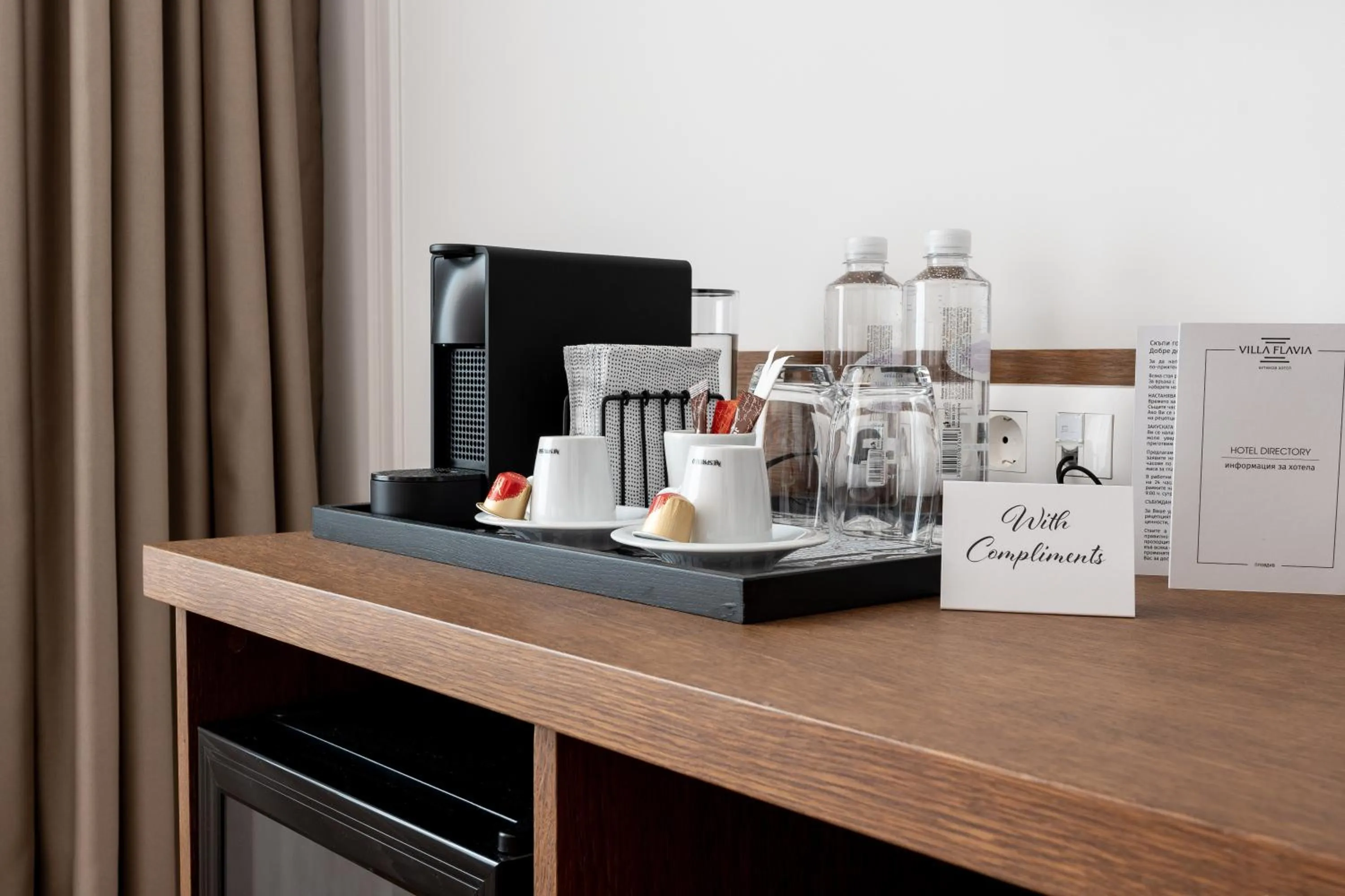 Coffee/tea facilities in Villa Flavia Heritage Boutique Hotel