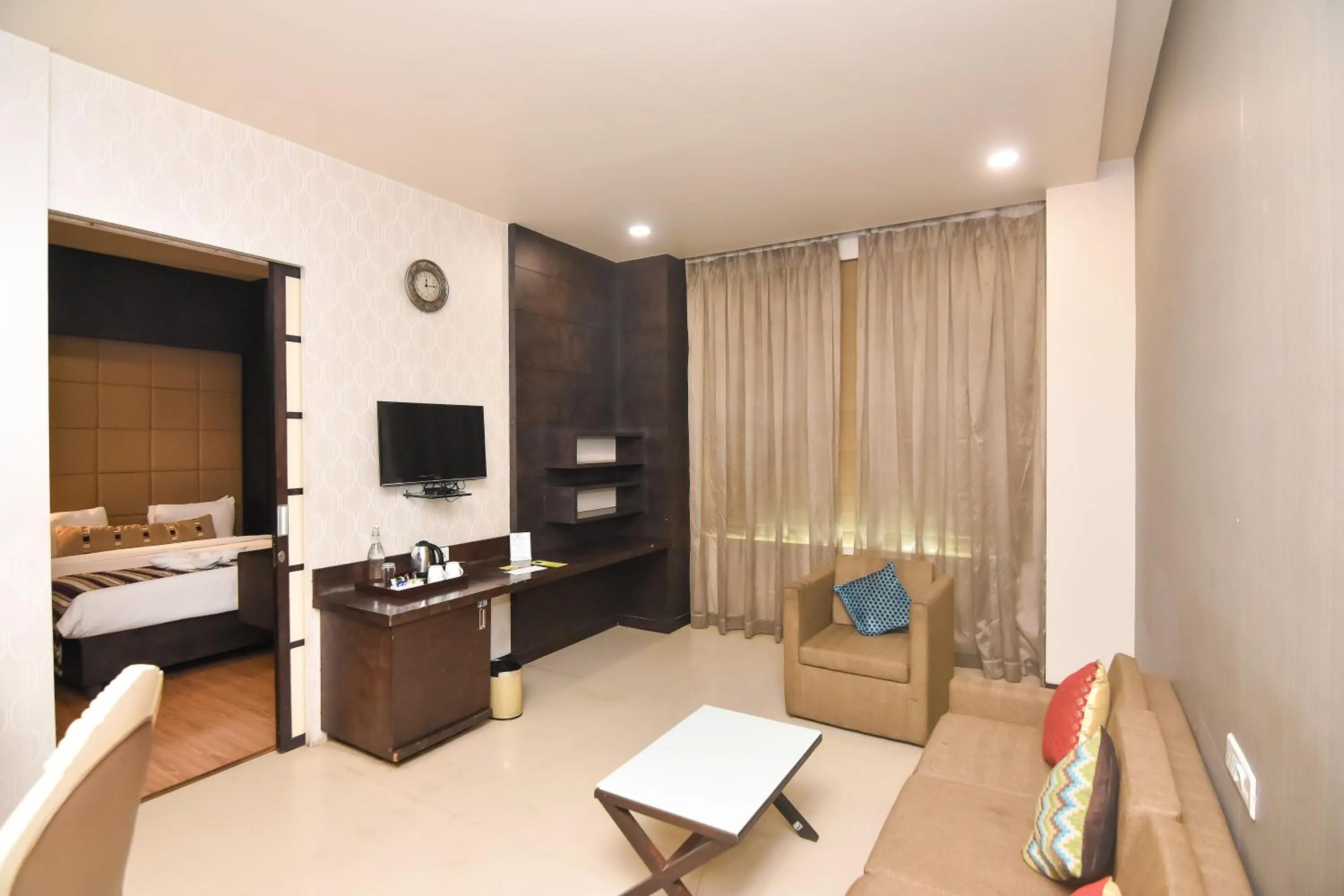 Communal lounge/ TV room in Regenta Central Grand Exotica