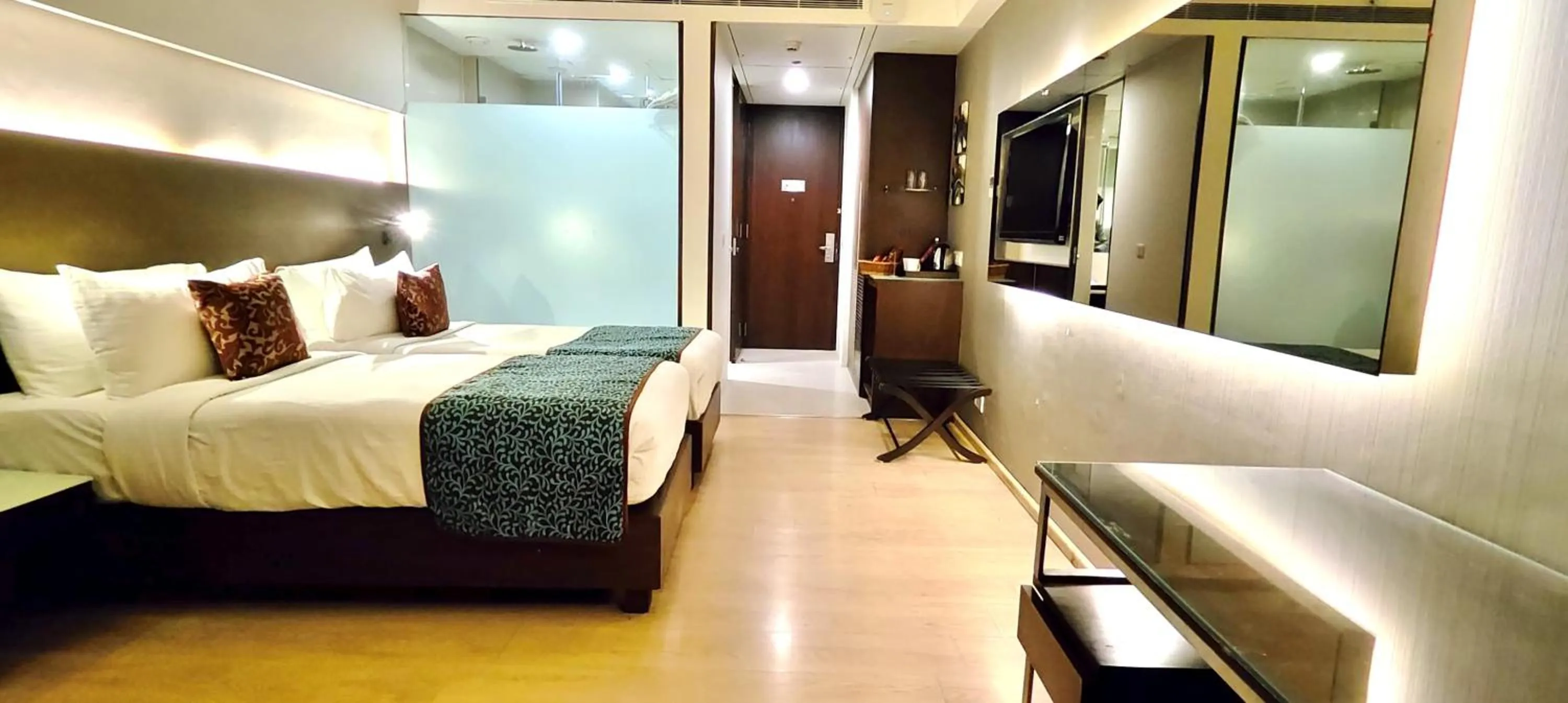 View (from property/room), Bed in Regenta Central Grand Exotica