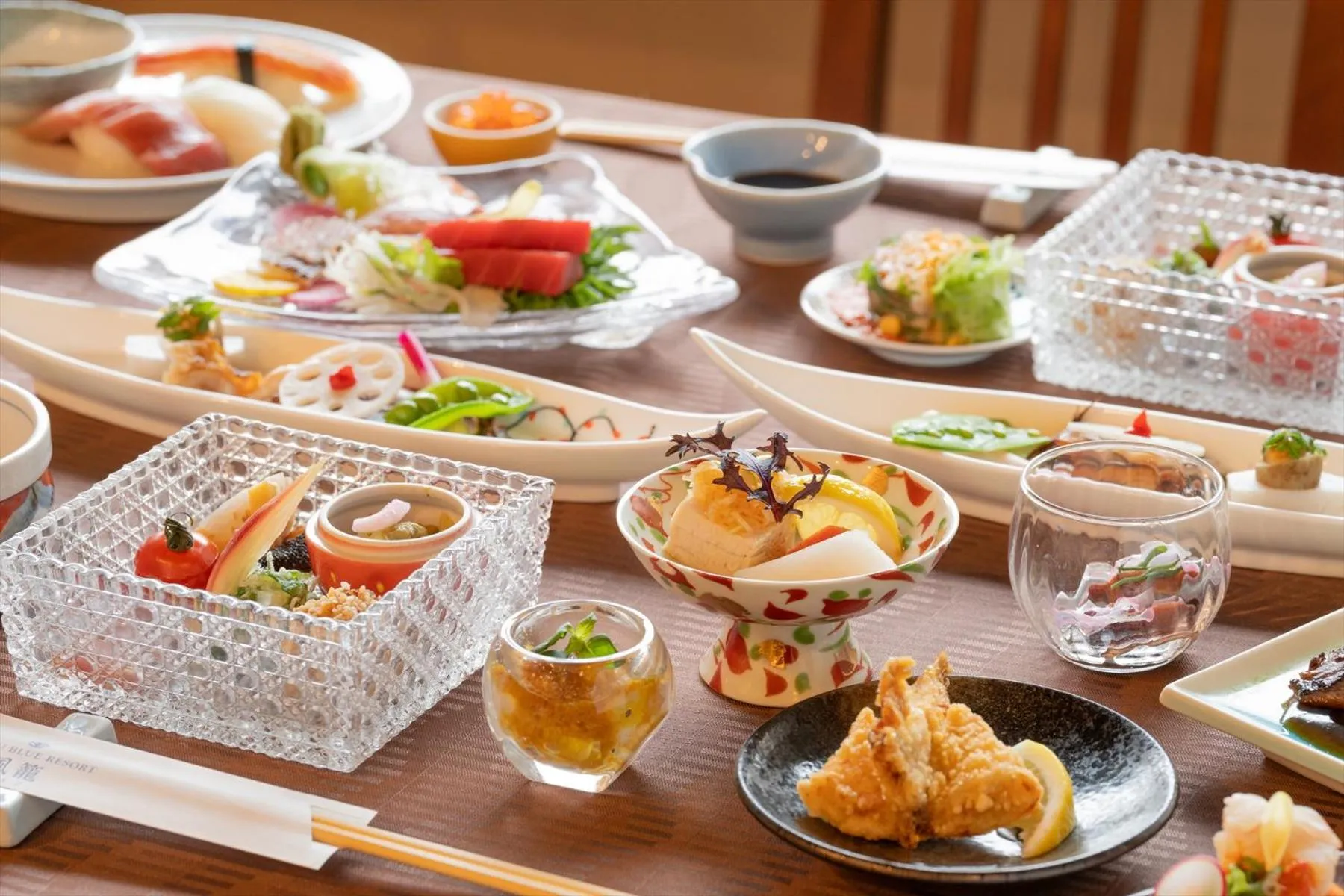 Restaurant/places to eat in Washu Blue Resort風籠 Kasago