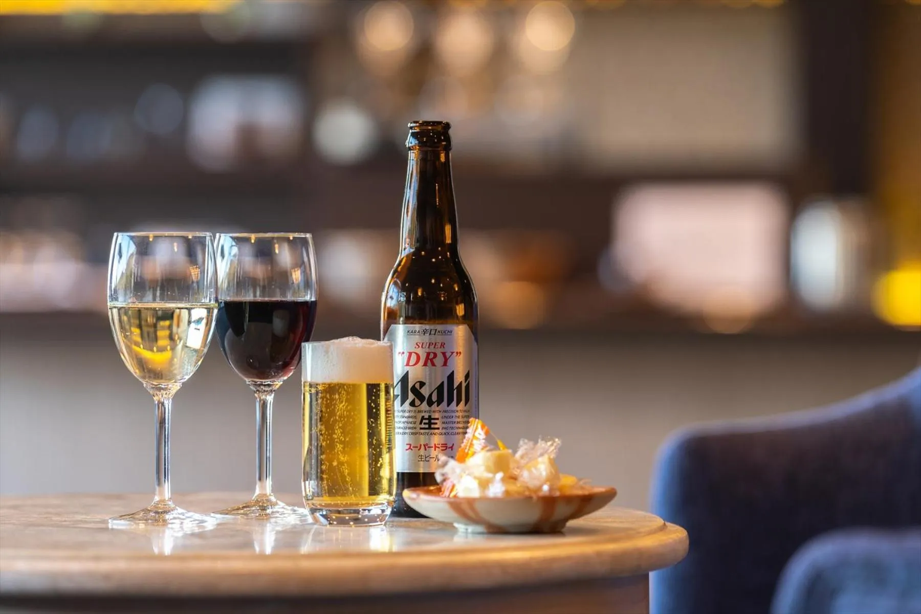 Lounge or bar in Washu Blue Resort風籠 Kasago