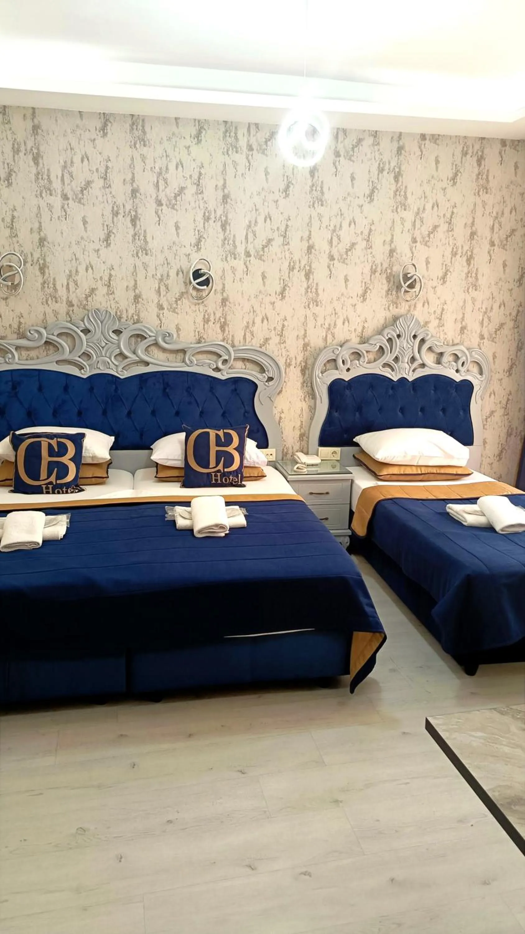 Bed in BALPETEK HOTEL