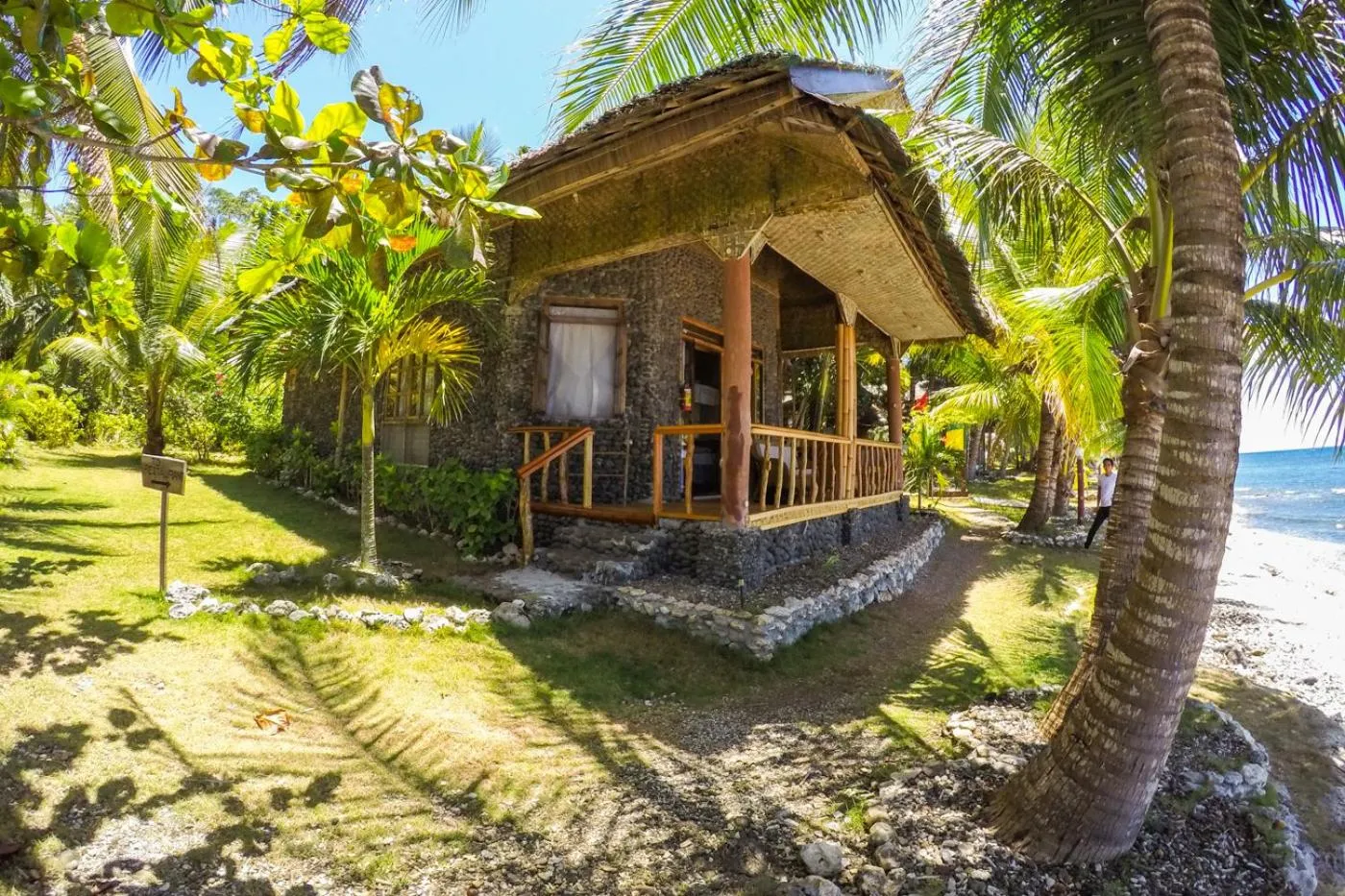 Balcony/Terrace in Lazi Beach Club Resort