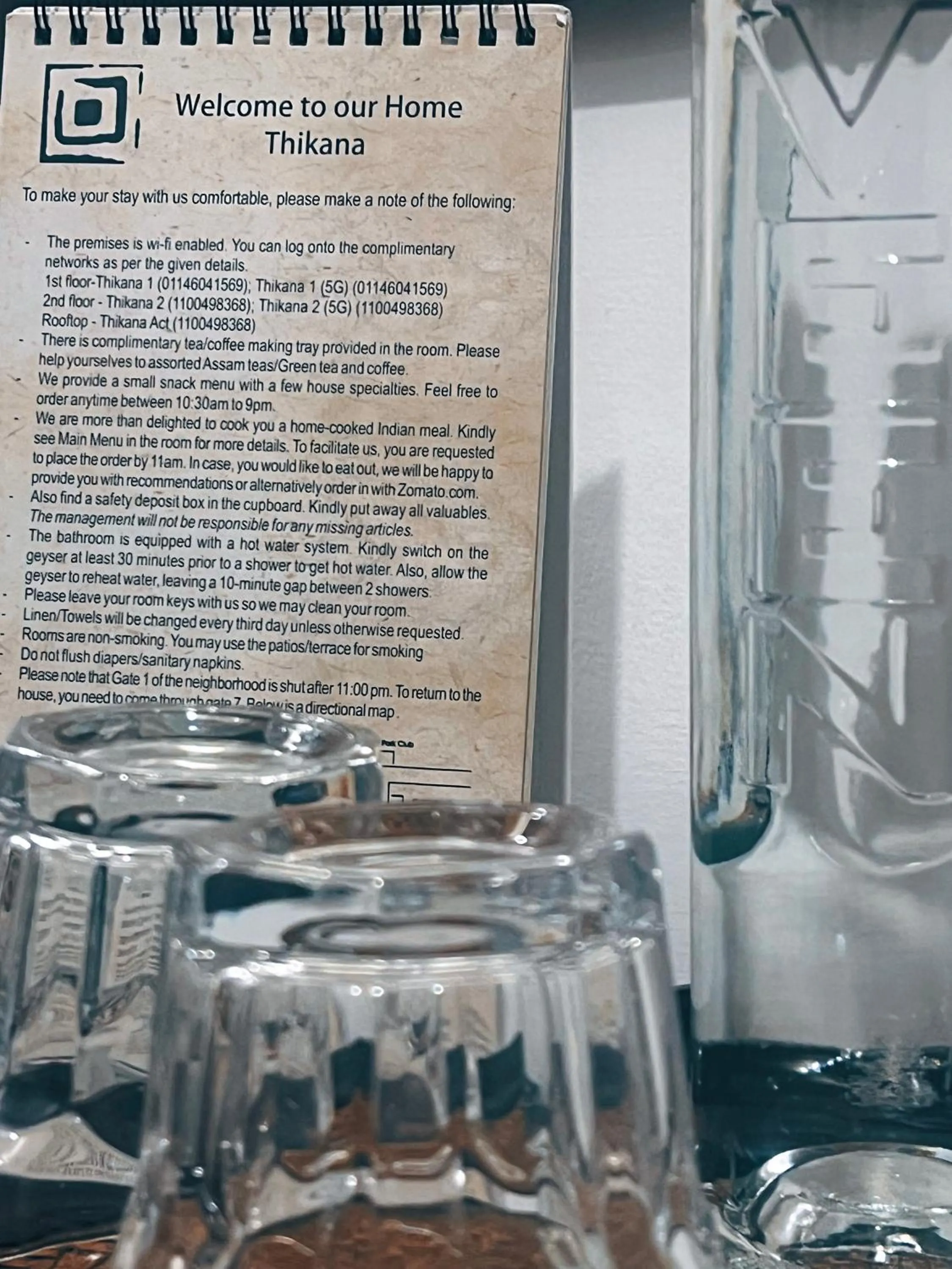 Coffee/tea facilities in Thikana Delhi ( Boutique B&B)