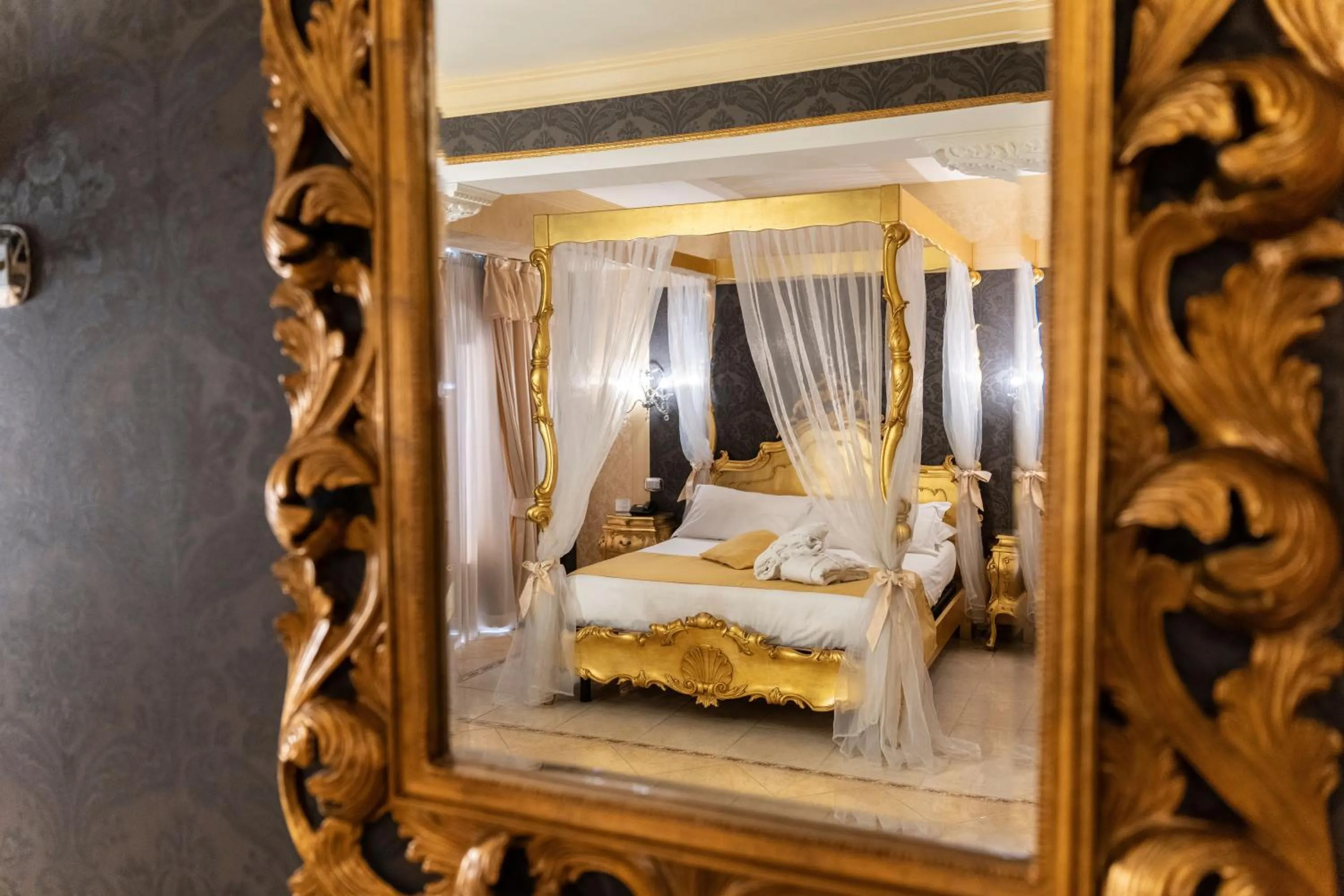 Bed in Hotel Il Principe