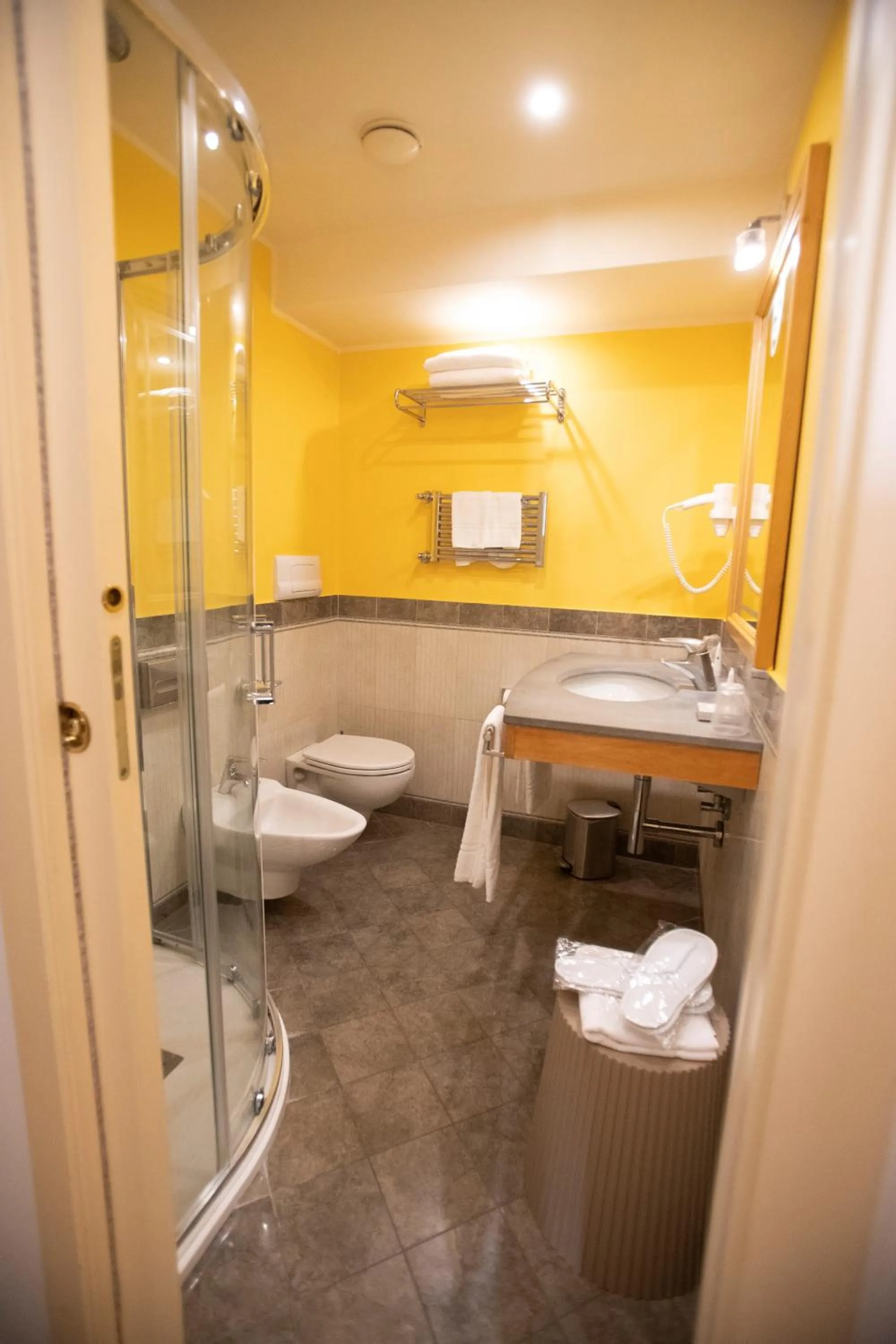 Shower in Hotel Il Principe