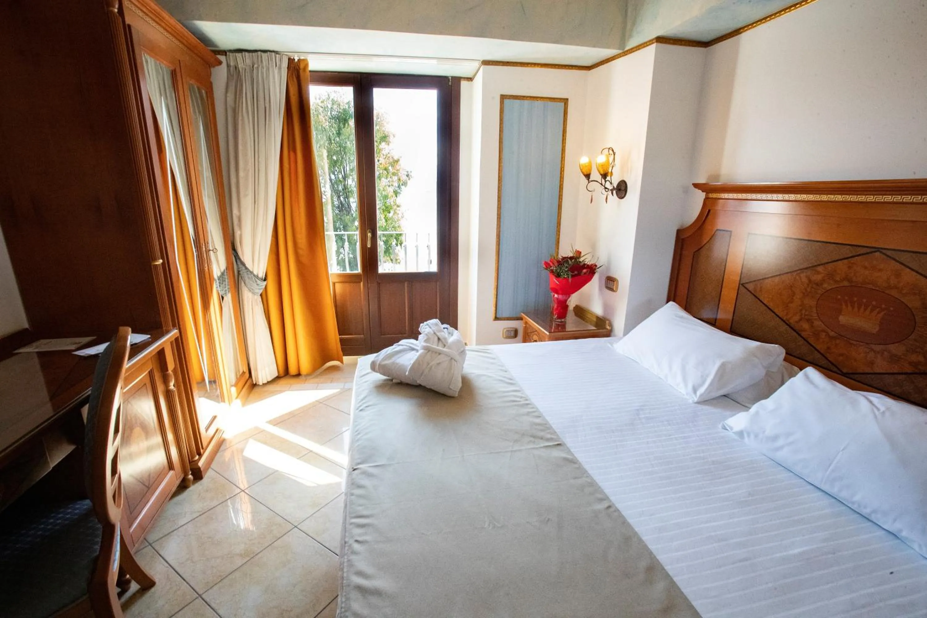 Bed in Hotel Il Principe