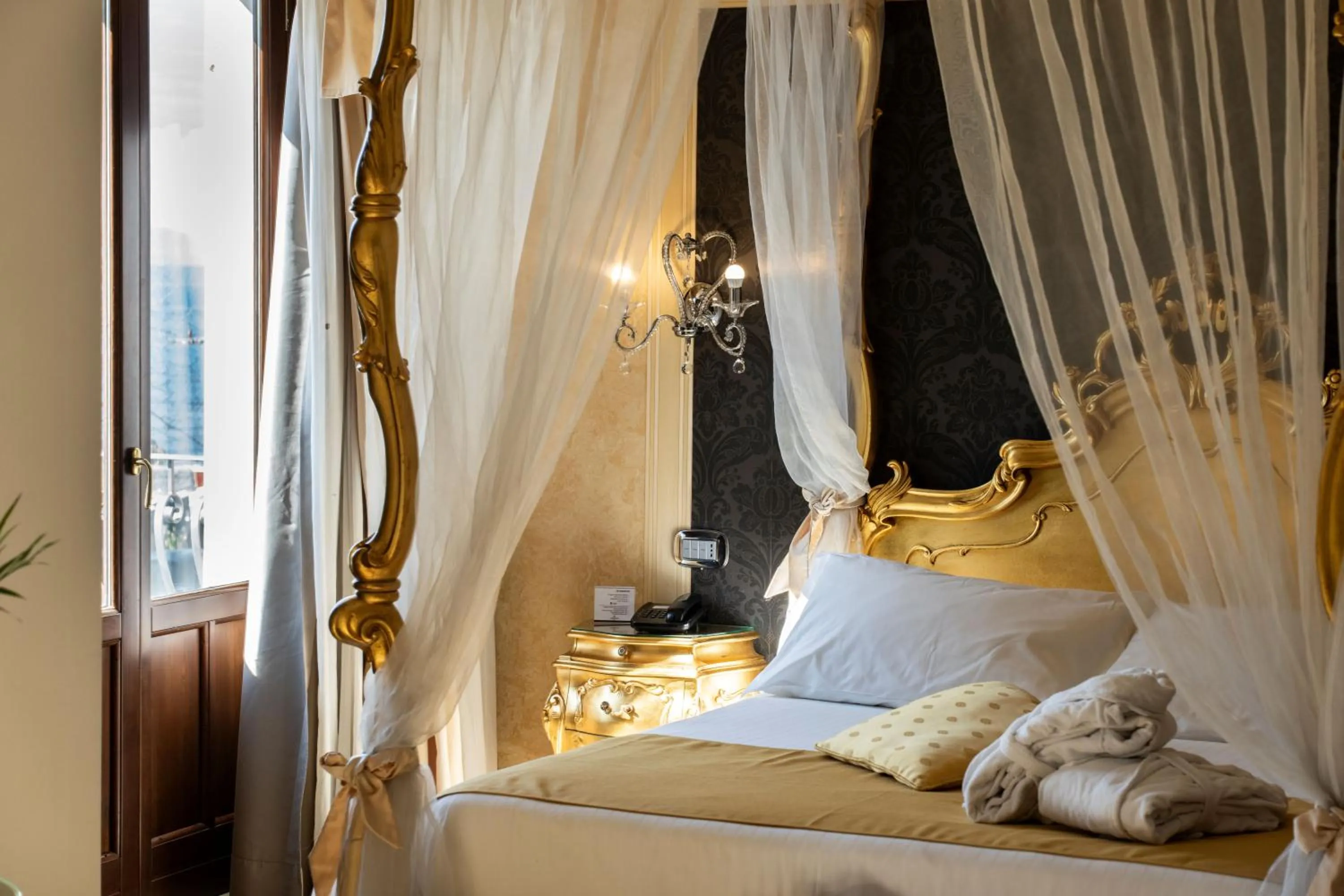 Bed in Hotel Il Principe