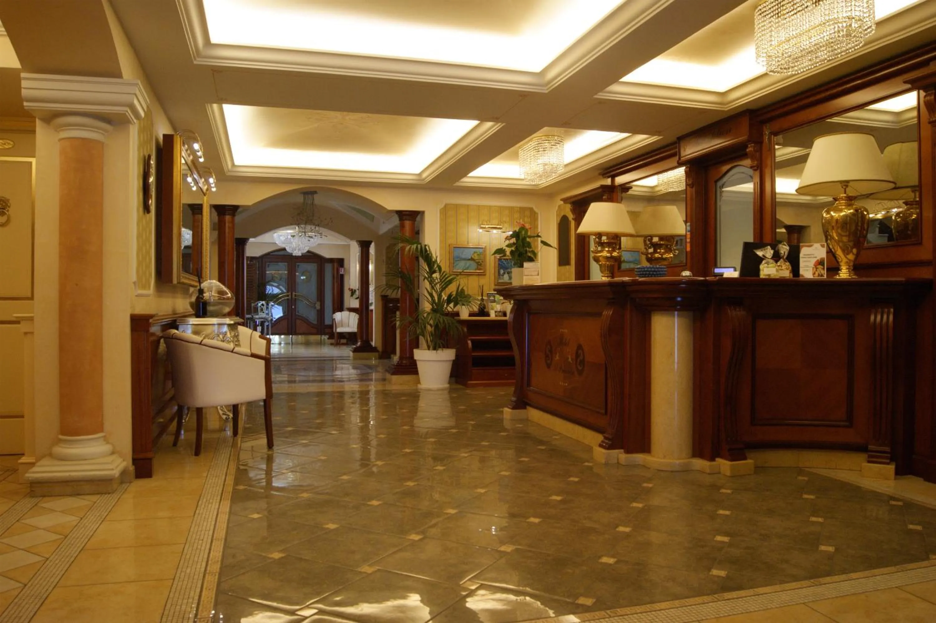 Lobby or reception in Hotel Il Principe