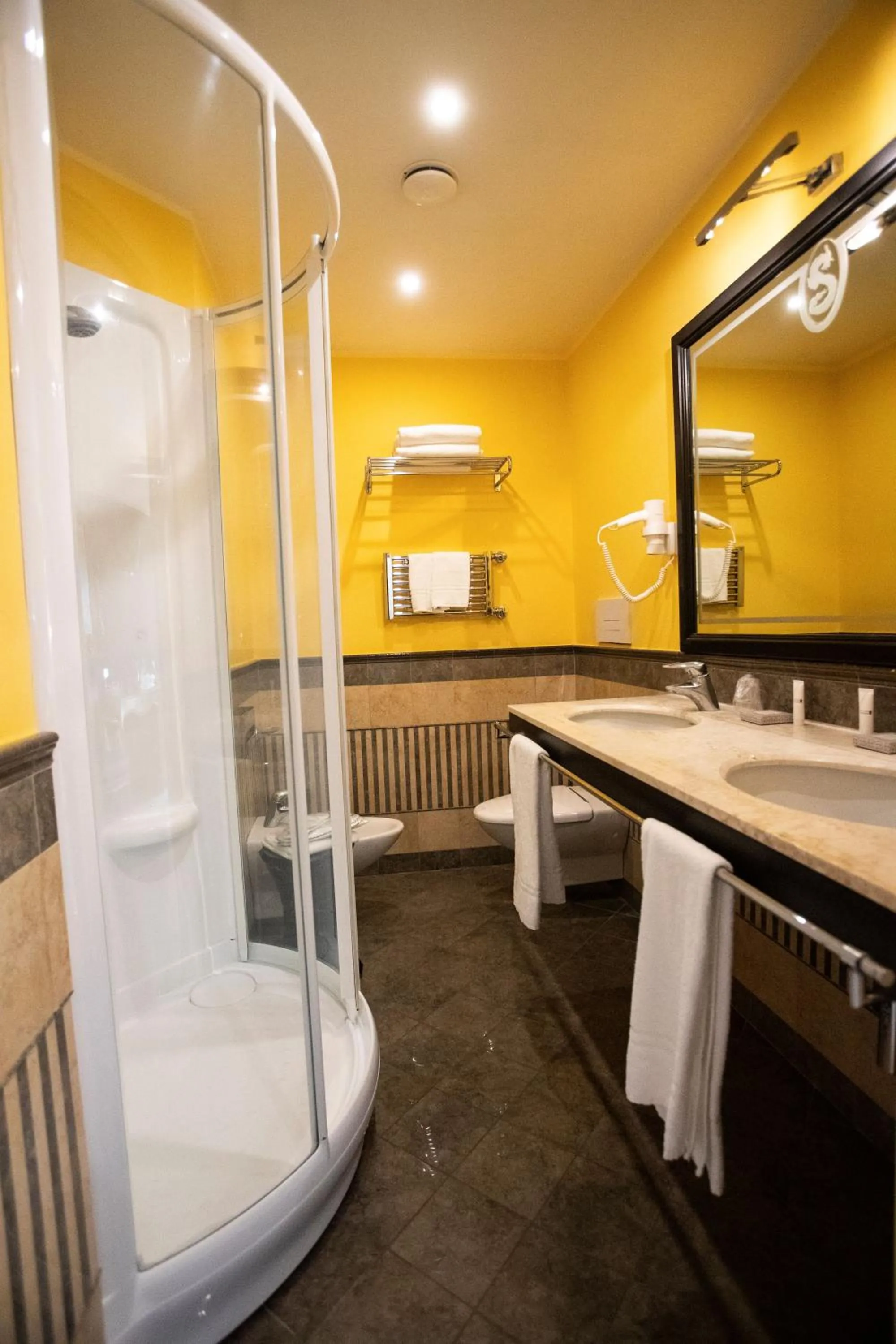 Shower in Hotel Il Principe