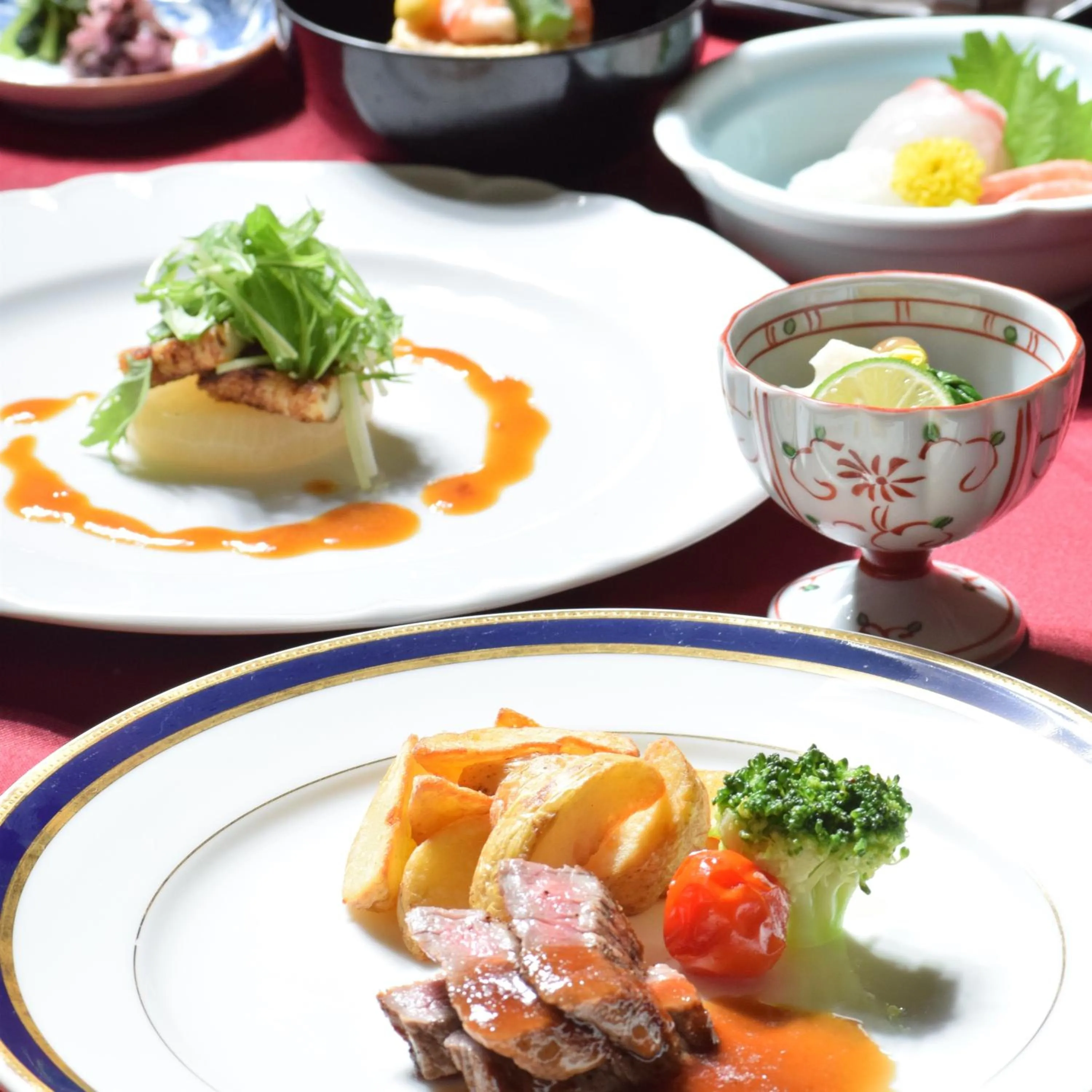 Dinner in Grand Park Hotel Okubiwako Makino