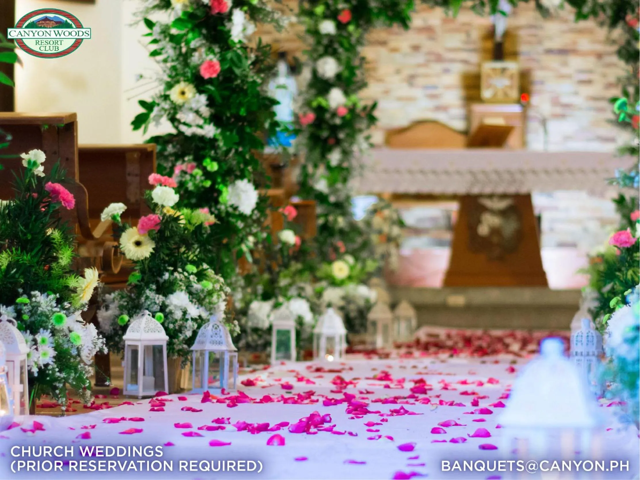 wedding in Canyon Woods Resort Club Tagaytay