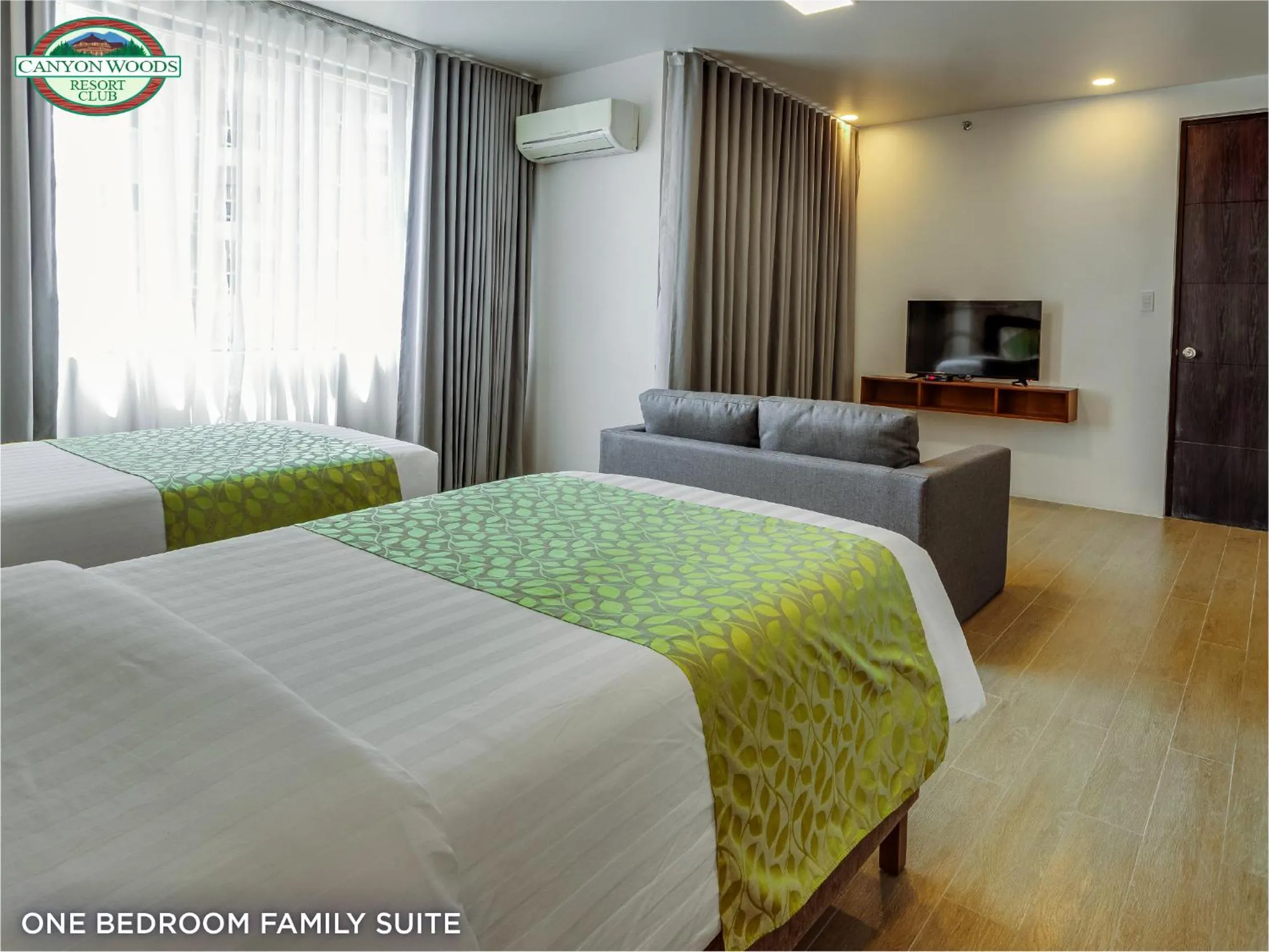 Bed in Canyon Woods Resort Club Tagaytay